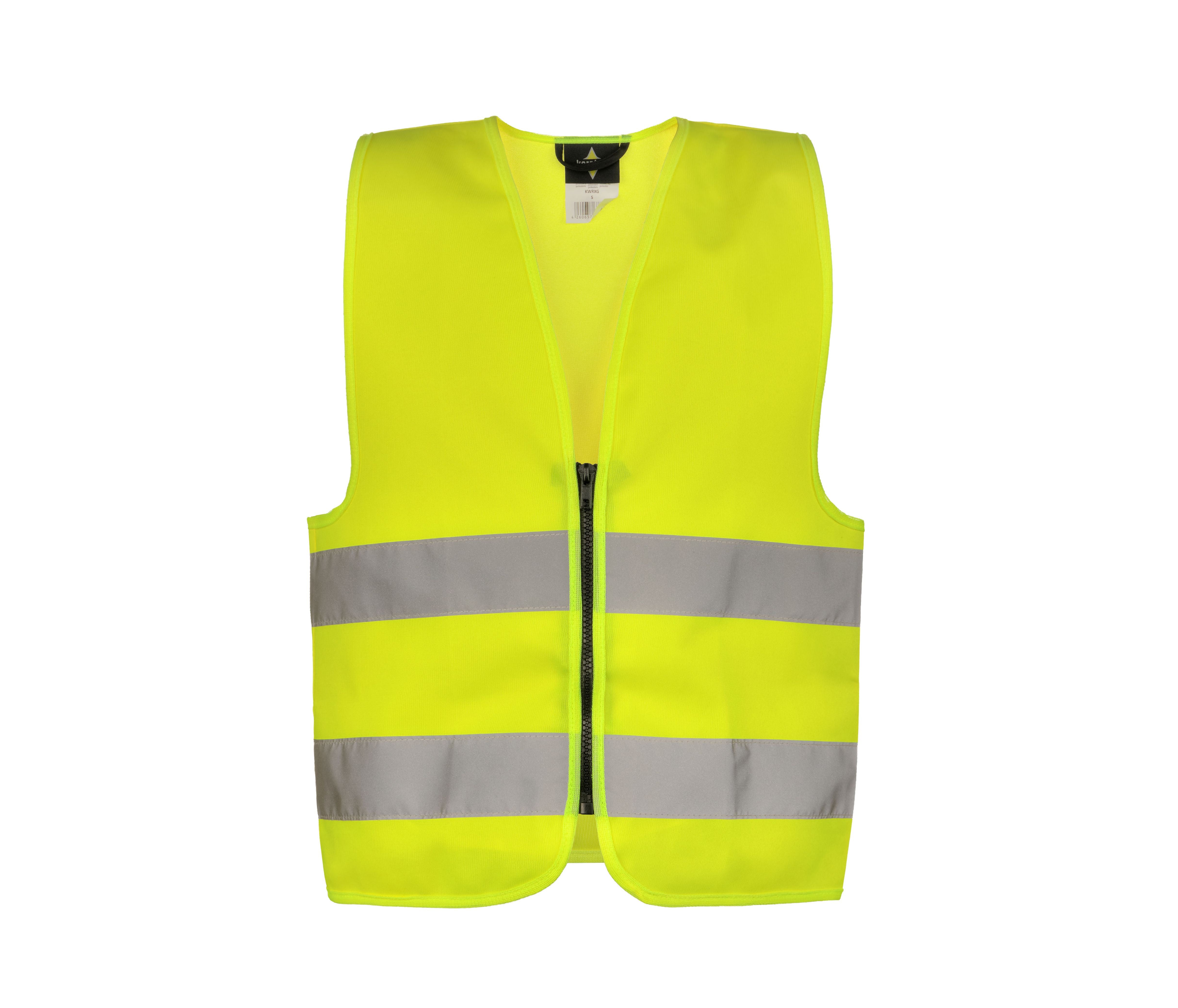 Gilet de Sécurité Pour Enfants Avec Fermeture Éclair - Yellow
