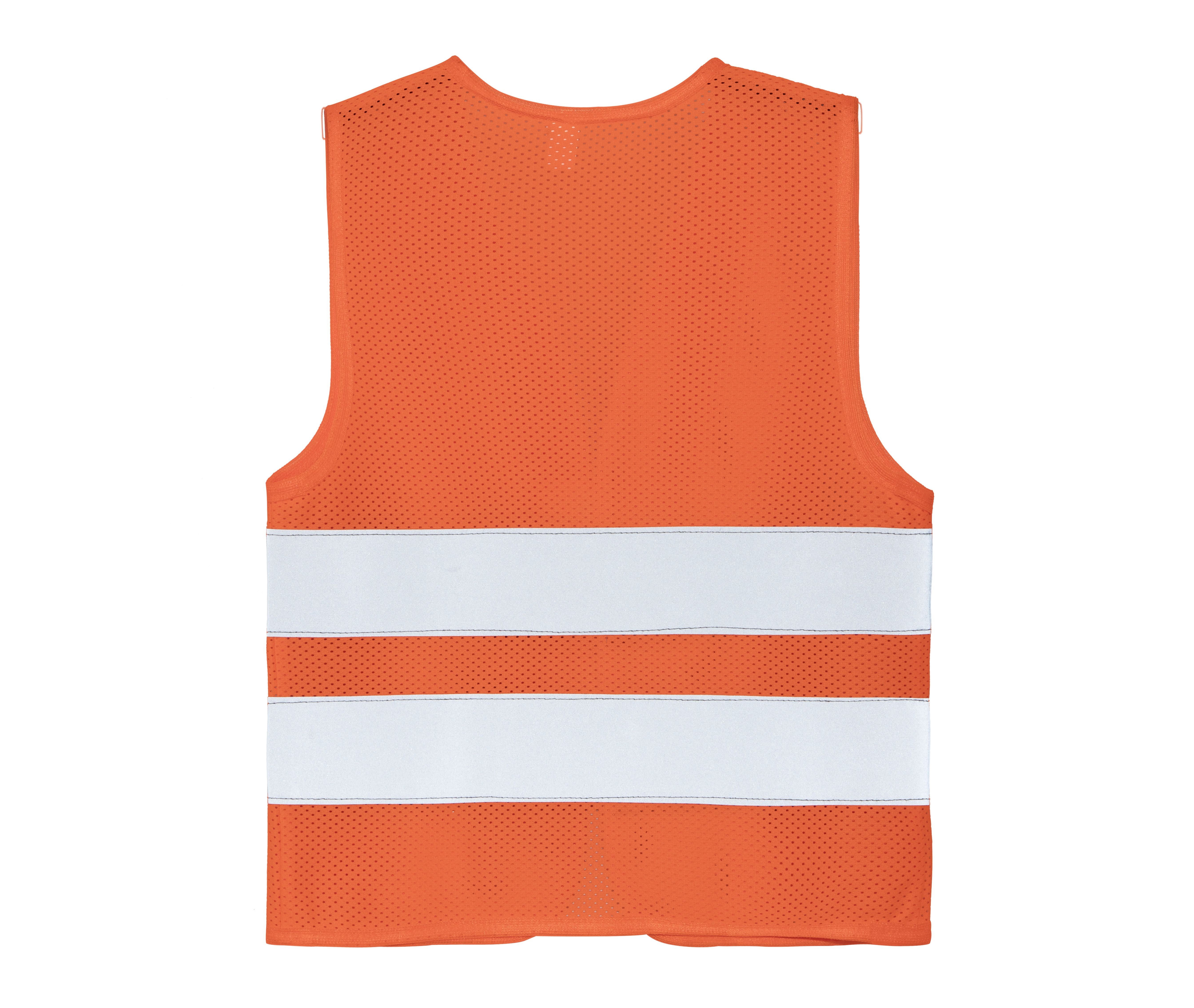 Gilet de Sécurité Pour Enfant Avec Poches - Hi Vis Orange