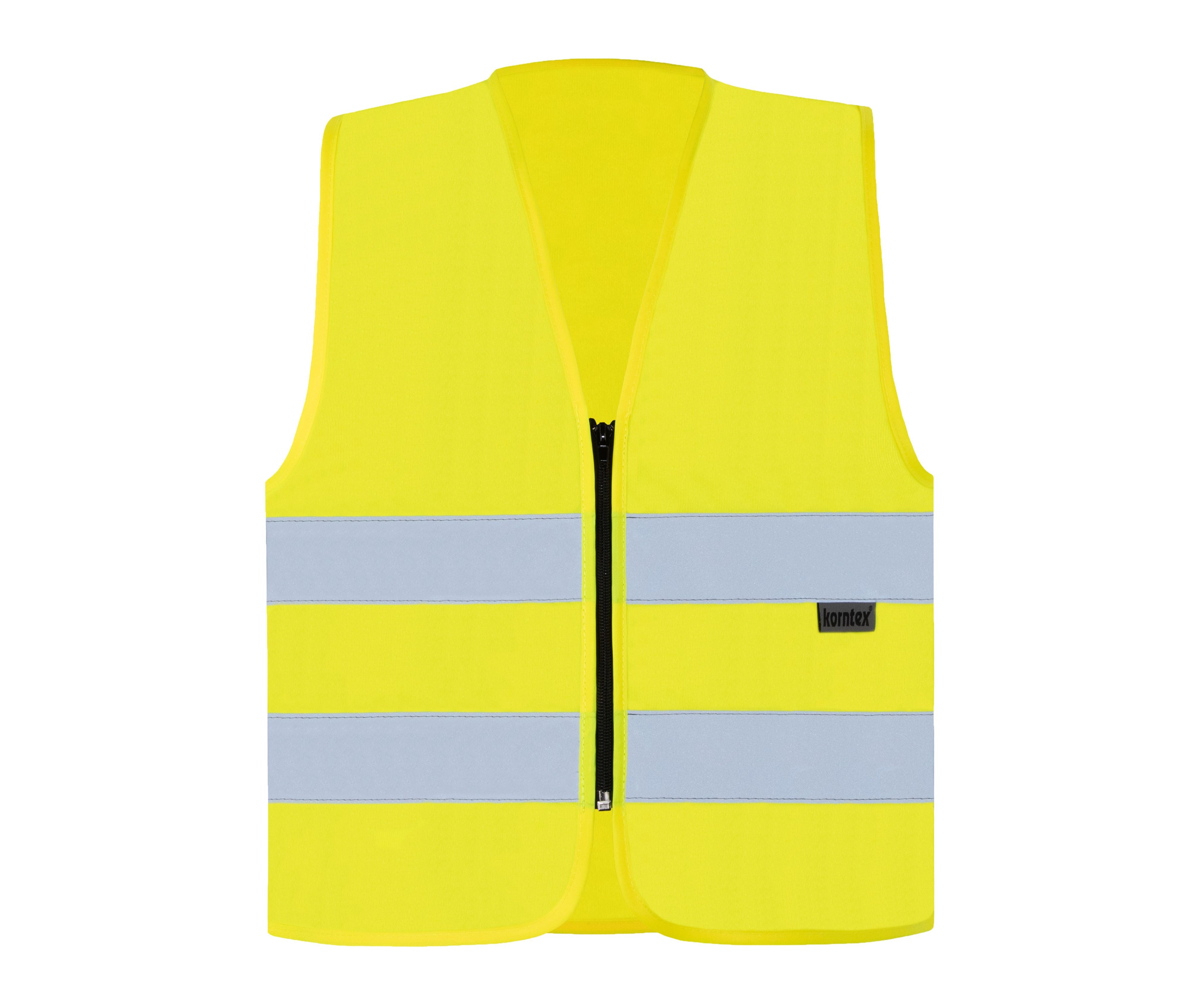 Gilet de Sécurité Zippé - Yellow
