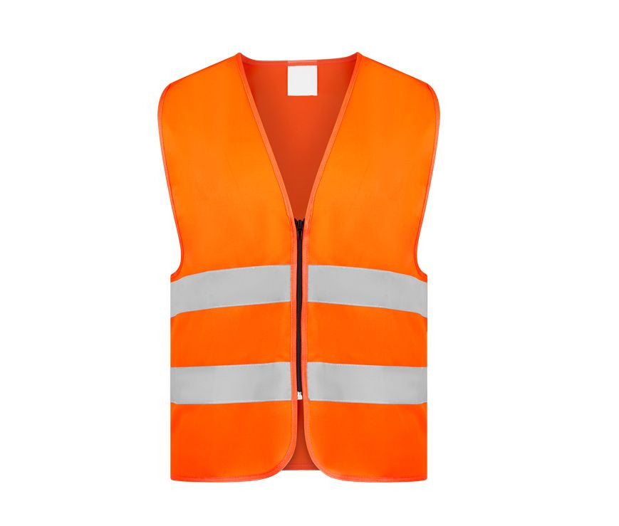 Gilet de Sécurité Zippé - Orange