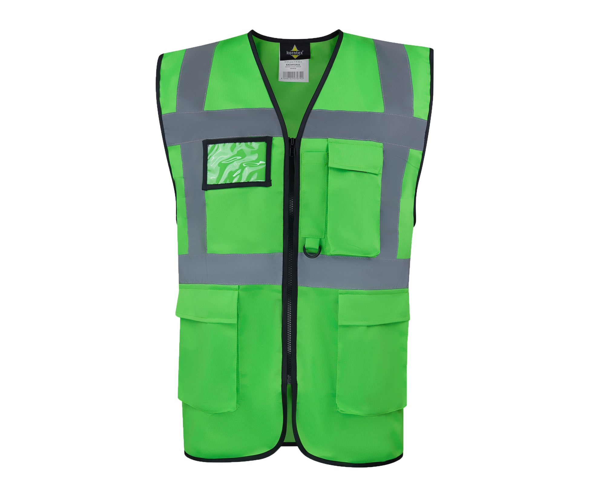 Gilet de Sécurité Multifonctionnel Avec Poches - Green