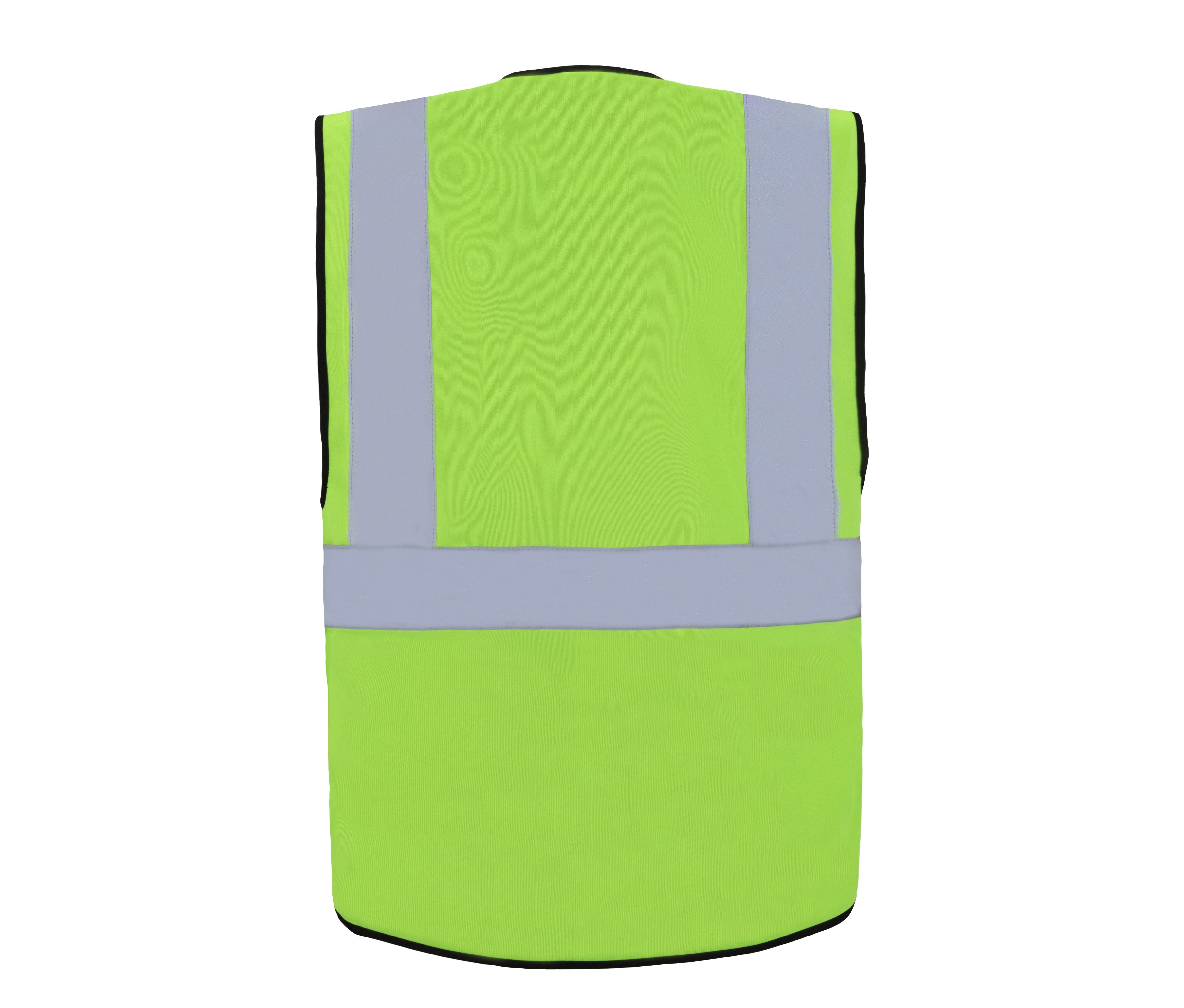 Gilet de Sécurité Multifonctionnel Avec Poches - Lime Green