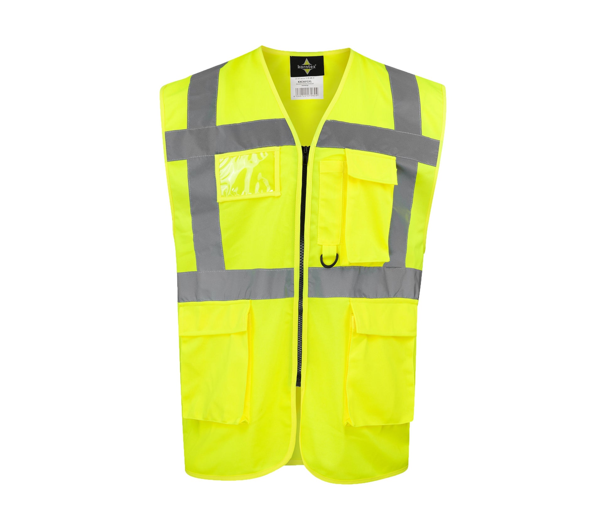 Gilet de Sécurité Multifonctionnel Avec Poches - Yellow