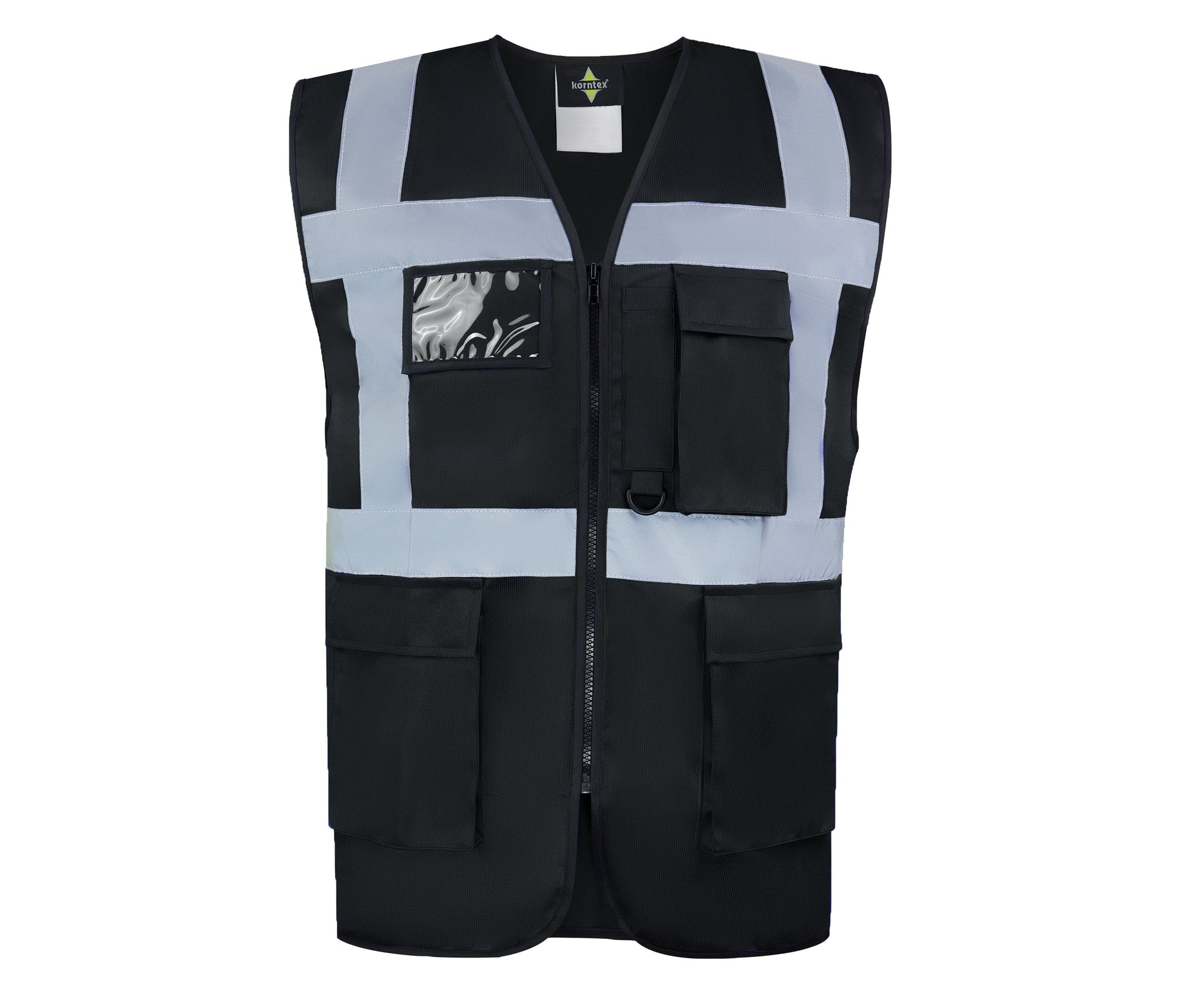 Gilet de Sécurité Multifonctionnel Avec Poches - Black