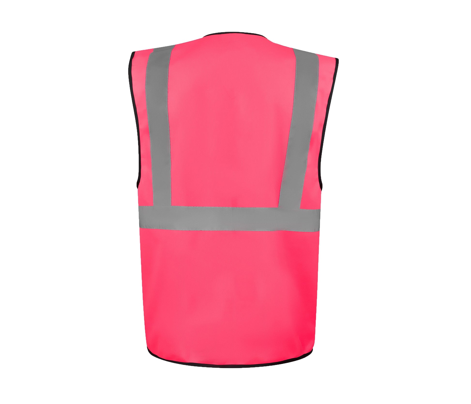 Gilet de Sécurité Multifonctionnel Avec Poches - Neon Pink