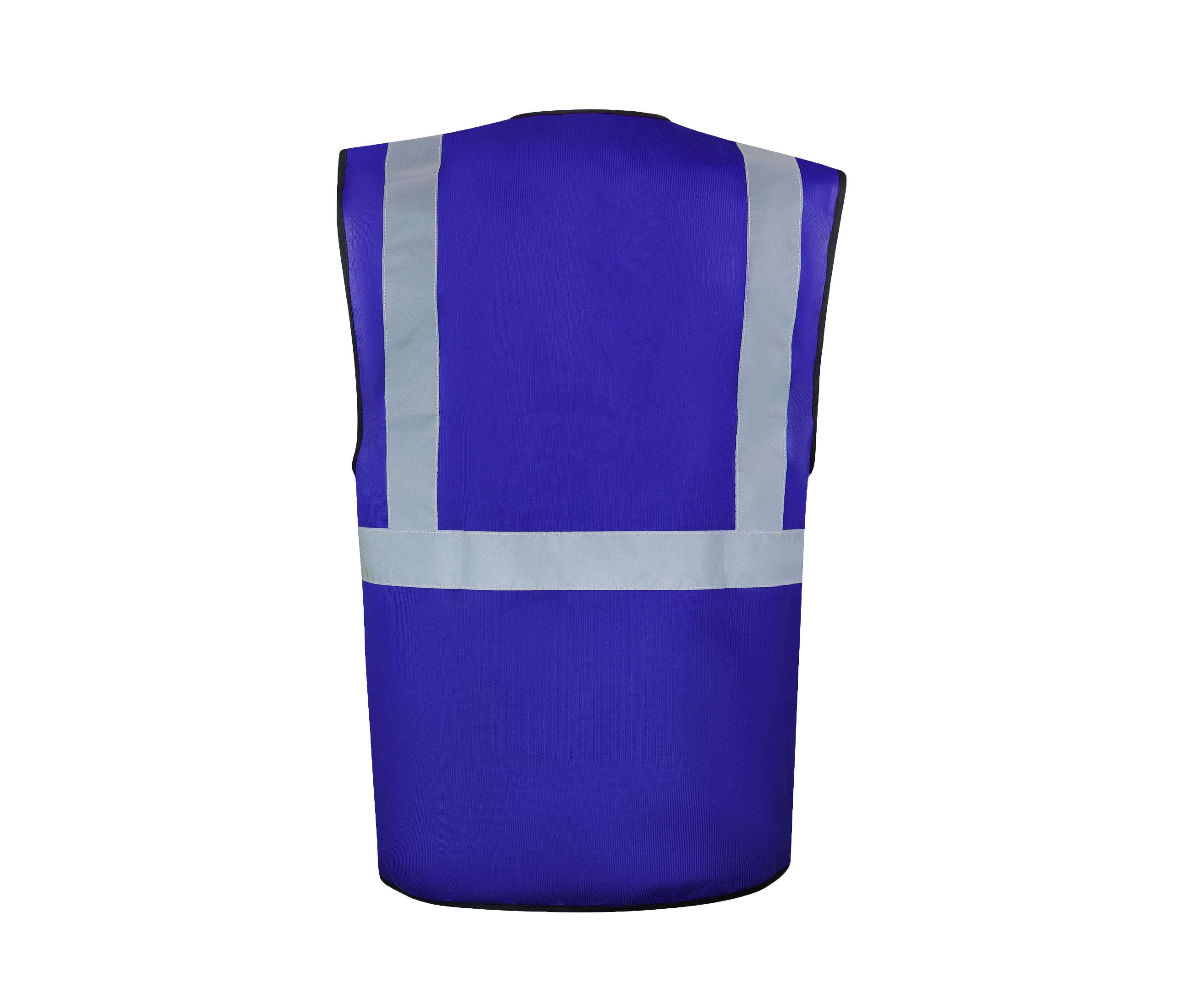 Gilet de Sécurité Multifonctionnel Avec Poches - Royal Blue