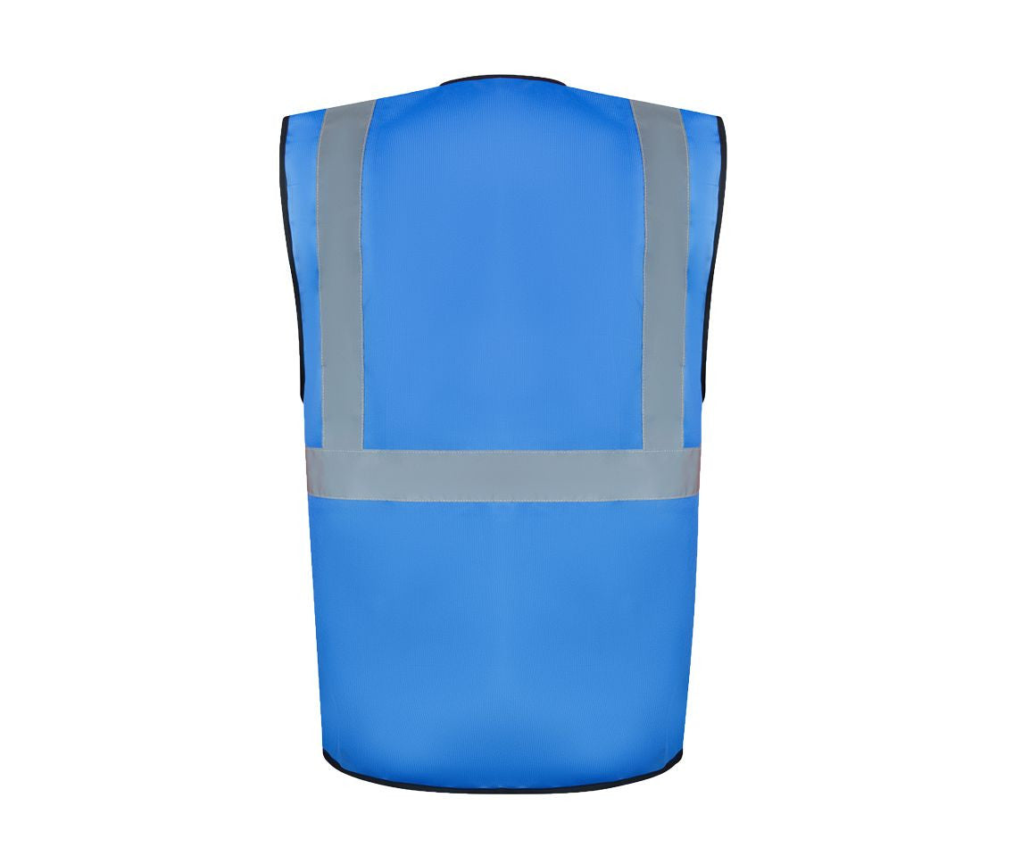 Gilet de Sécurité Multifonctionnel Avec Poches - Sky Blue