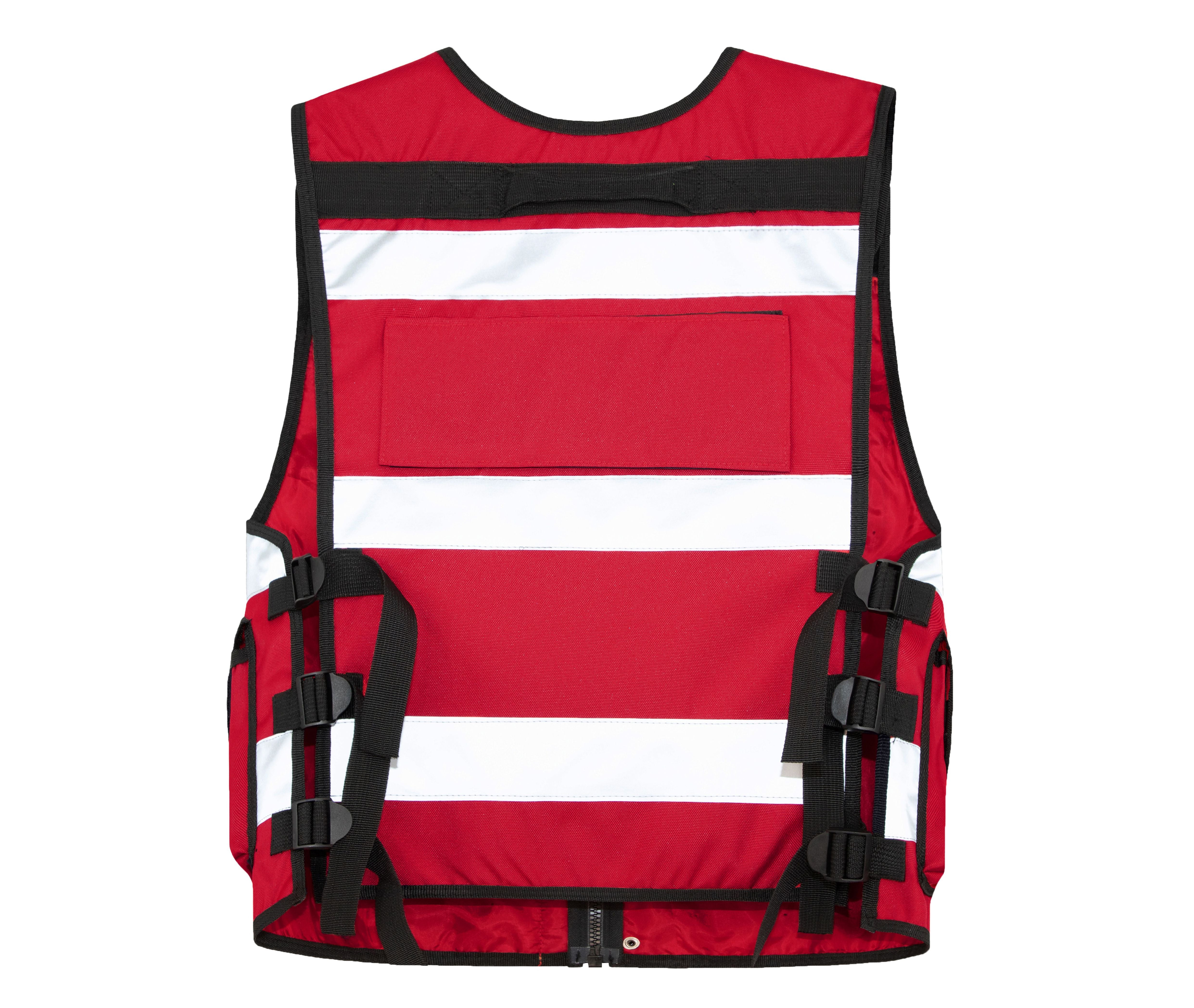 Gilet Avec Visibilité Augmentée - Red