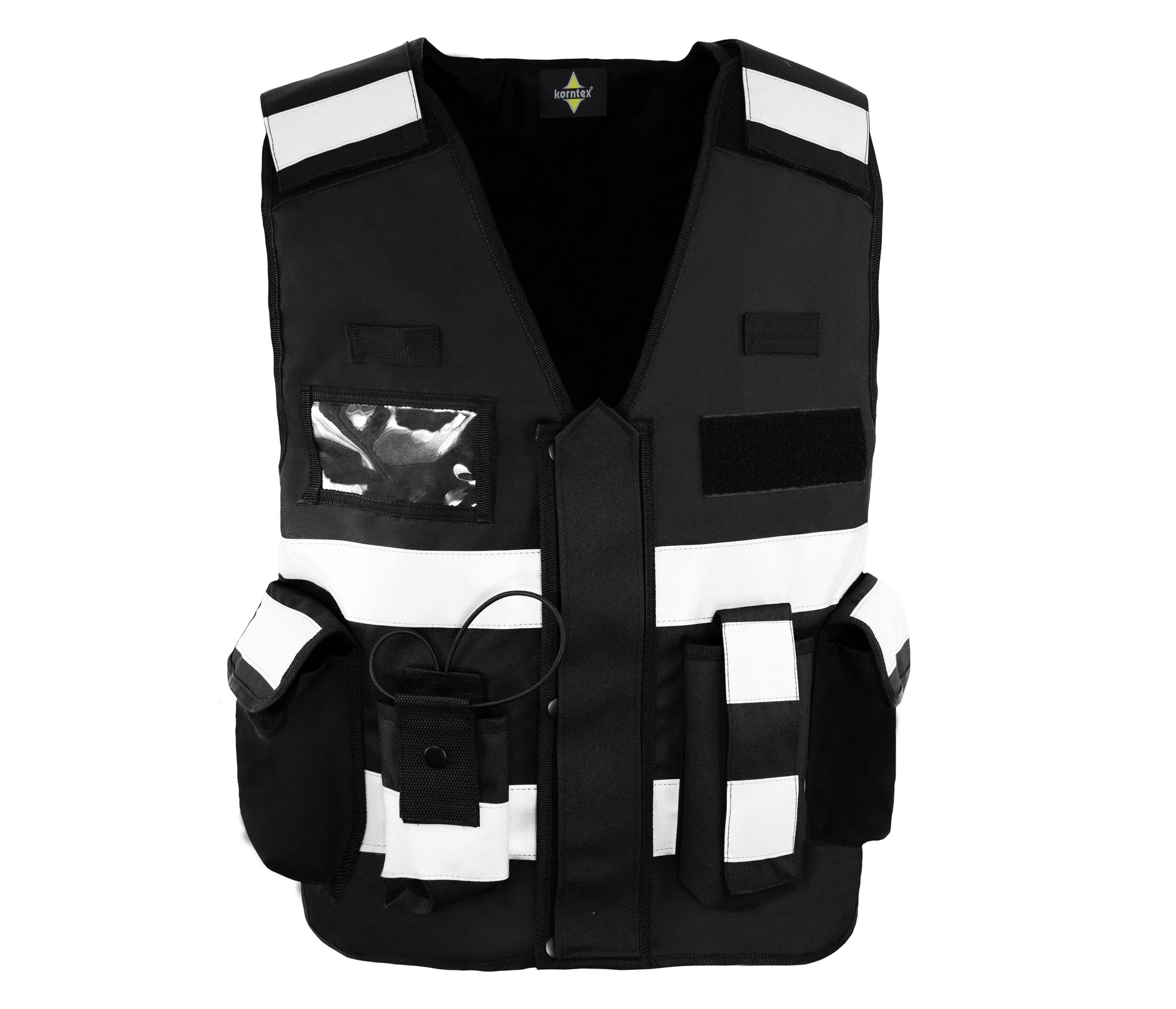 Gilet Avec Visibilité Augmentée - Black