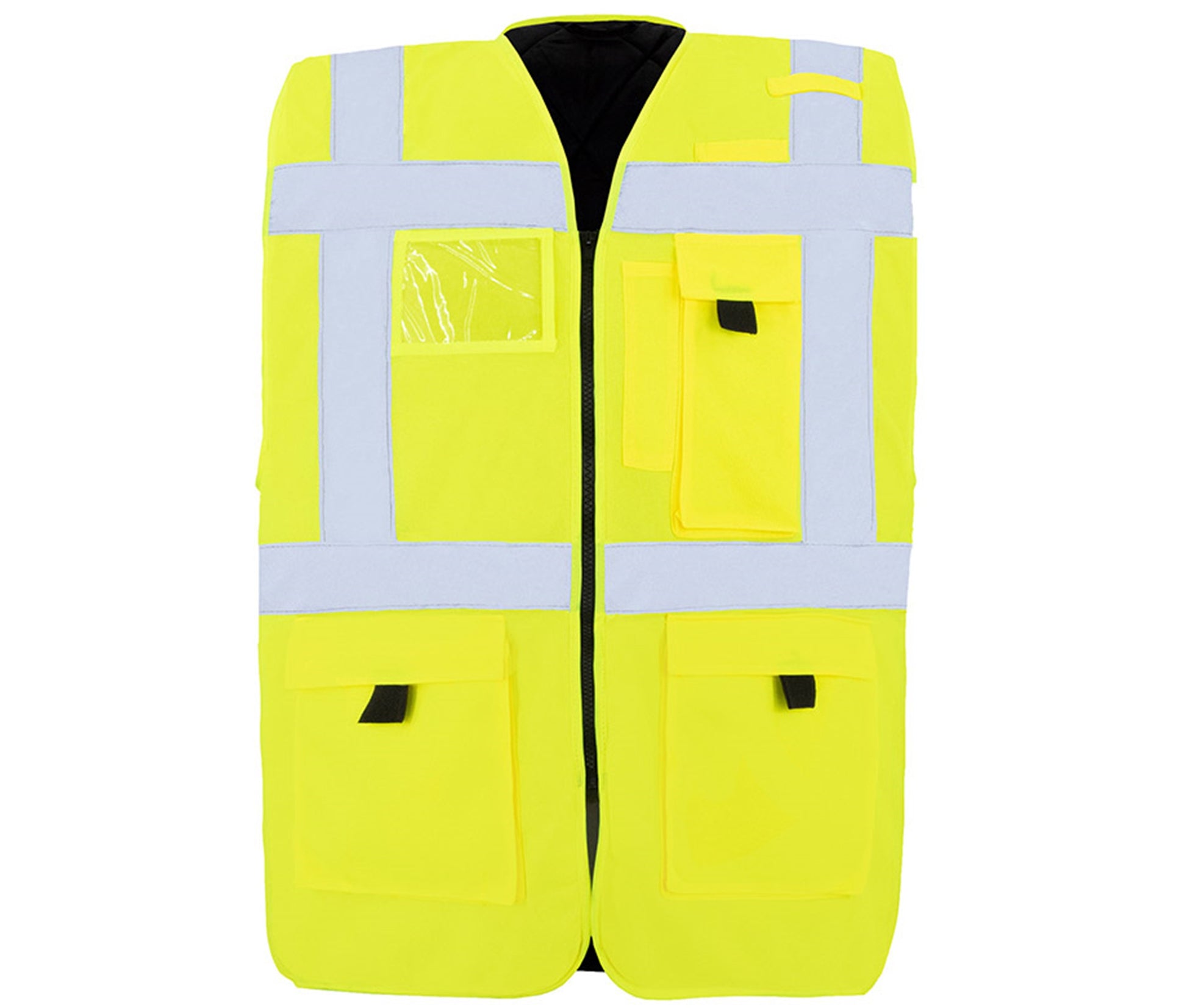 Gilet de Sécurité Multifonctionnel Avec Poches - Hi Vis Yellow