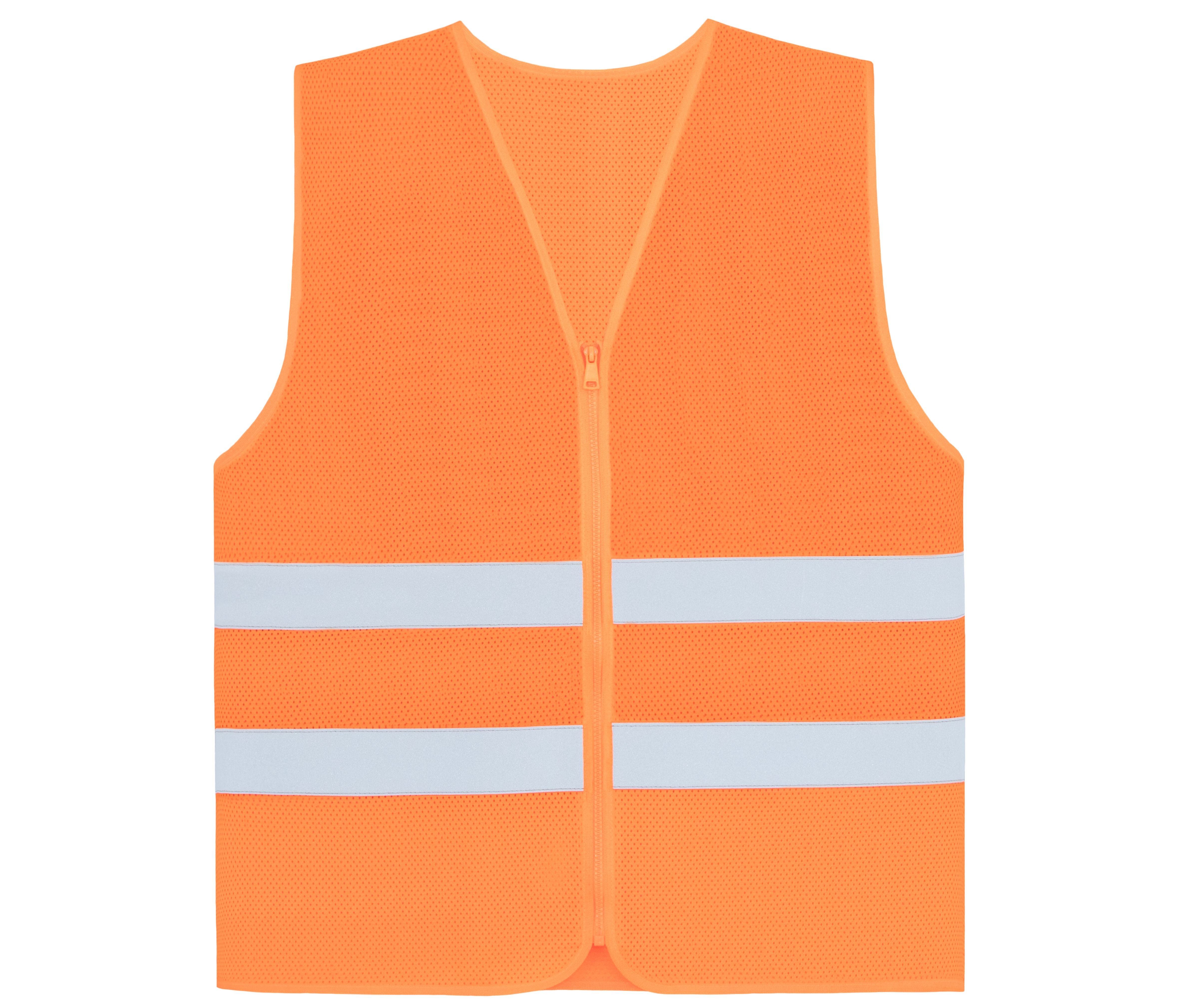 Gilet de Sécurité Maille Filet - Hi Vis Orange