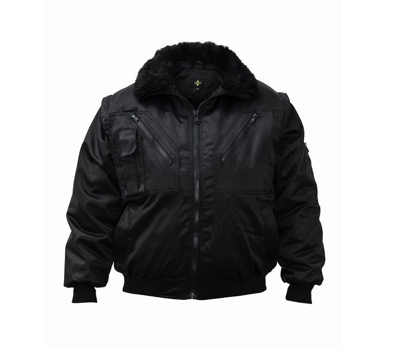 Veste de Pilote 4 en 1 - Black