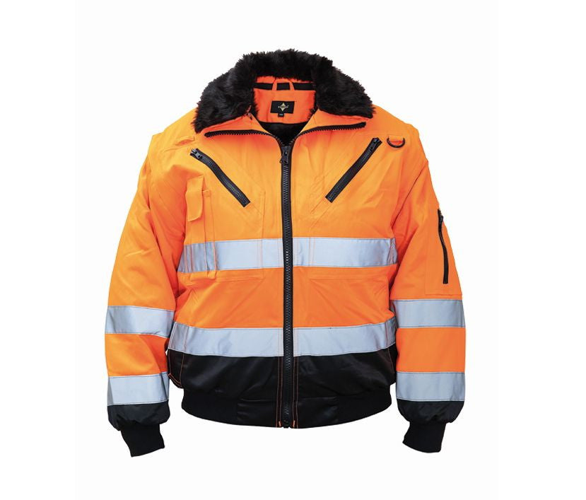 Veste de Pilote 4 en 1 - Orange
