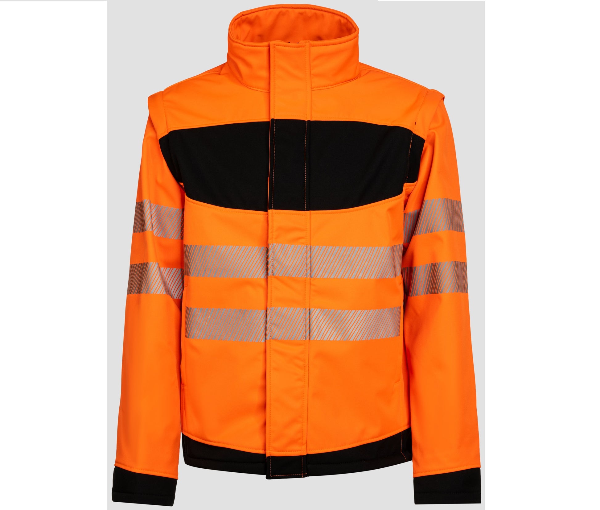 Softshell Haute Visibilité - Orange / Black