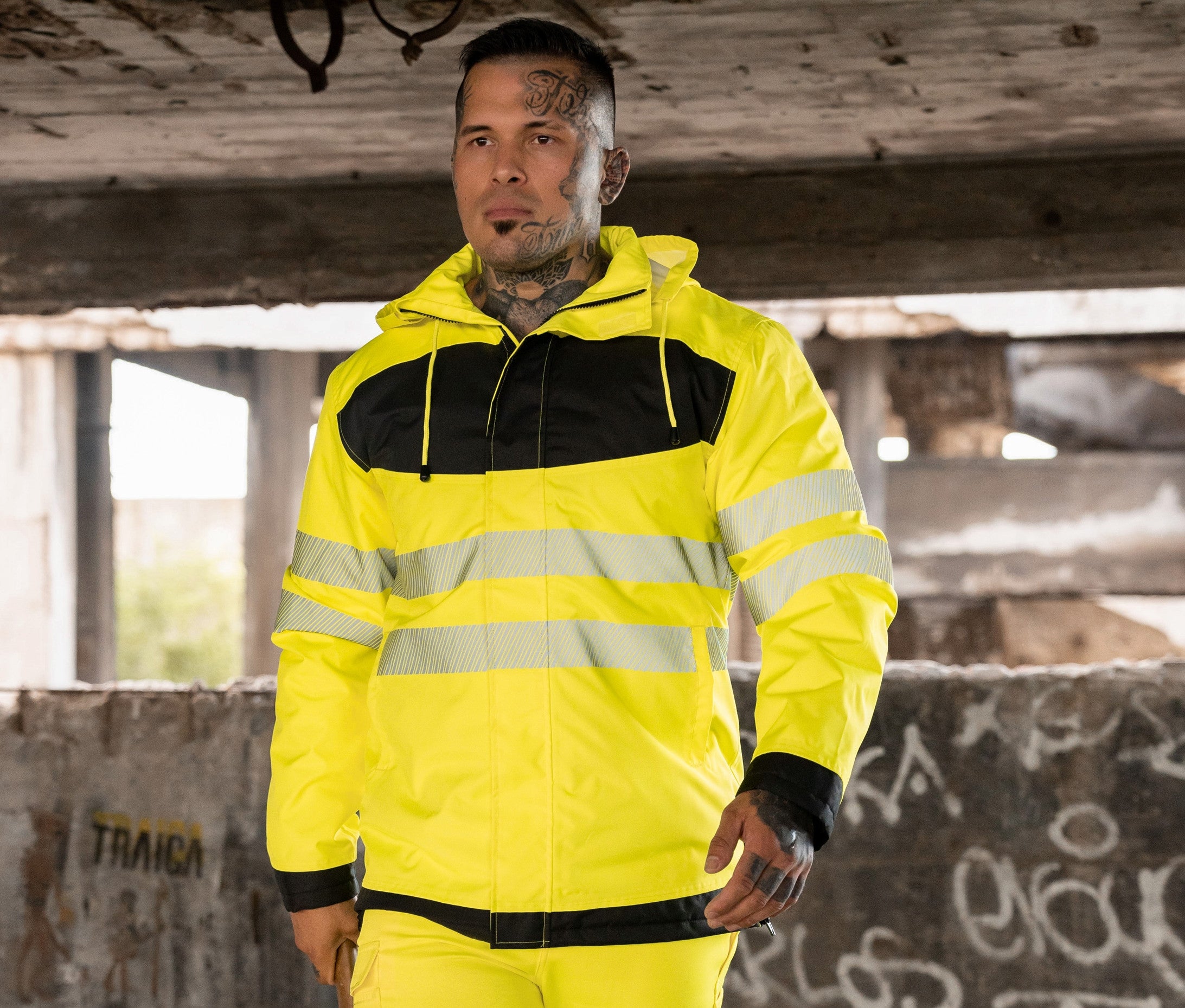 Parka haute visibilité