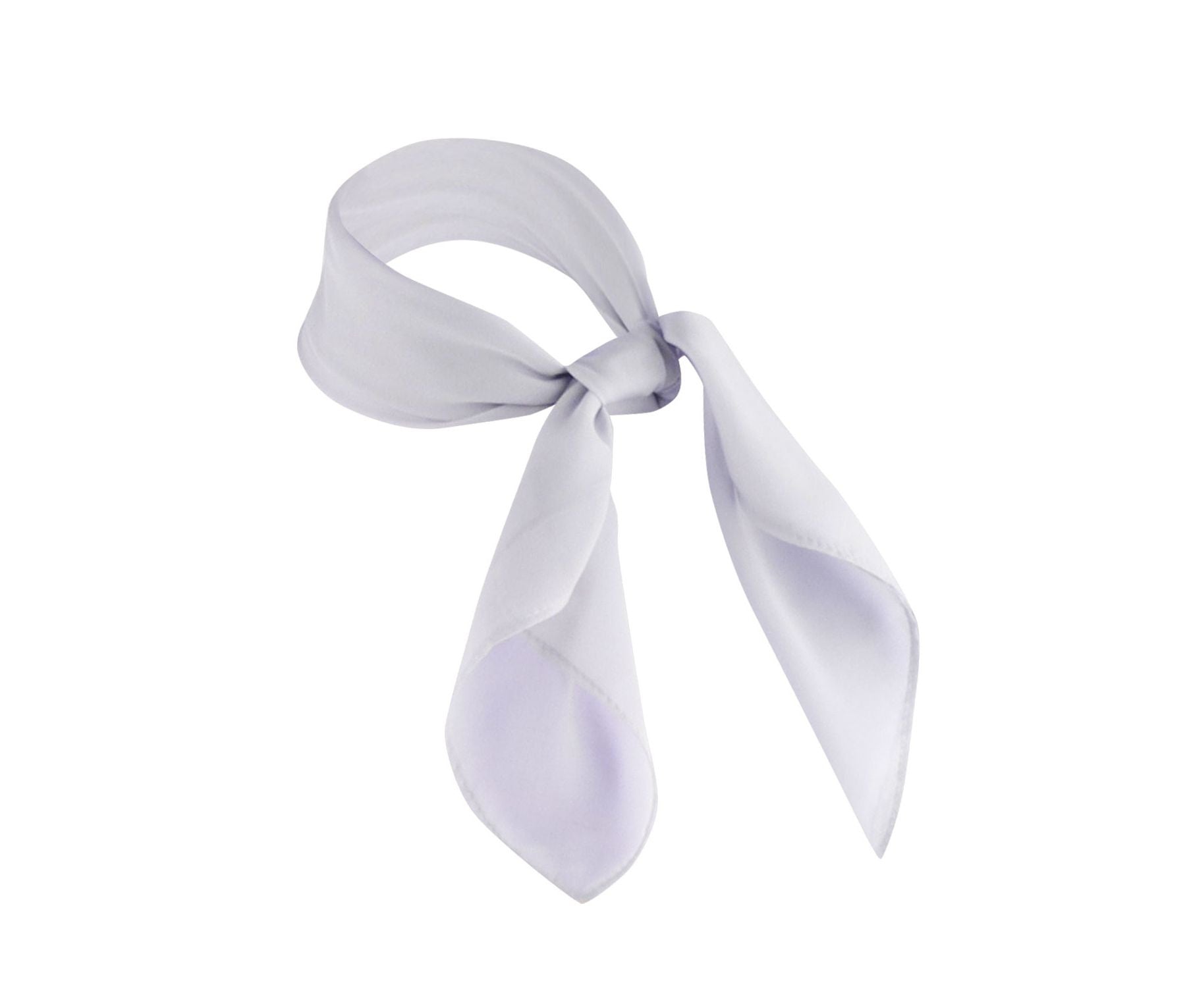 Foulard en Mousseline de Soie - Light Grey
