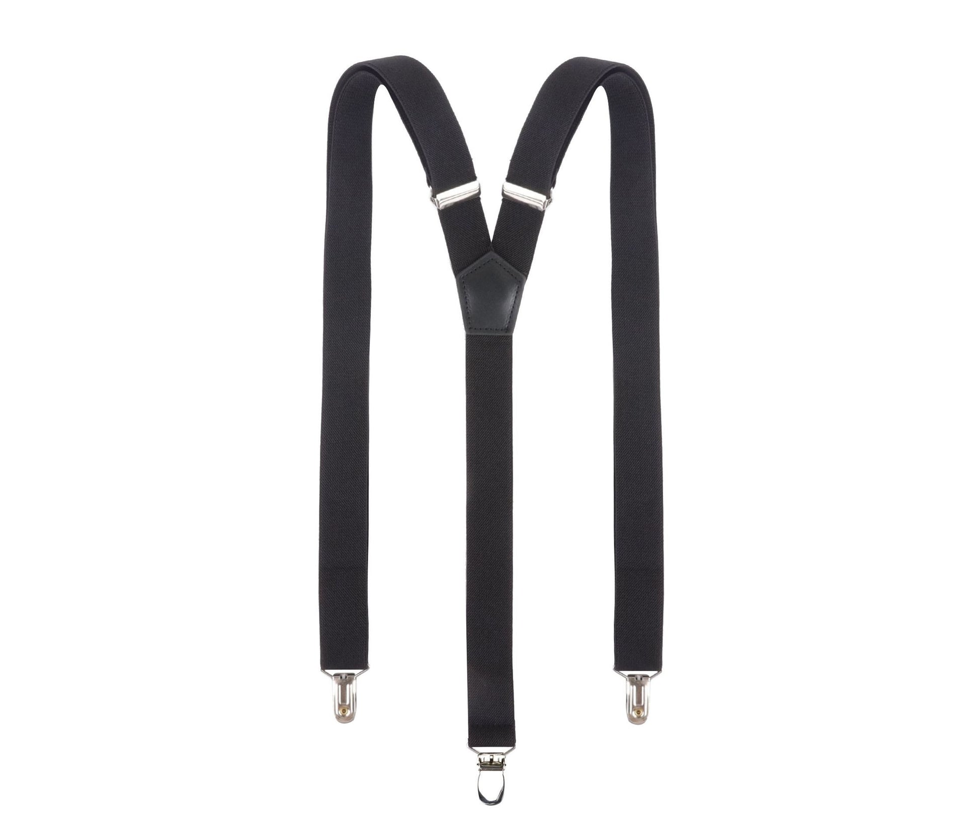 Bretelles Classiques et de Couleur Unie - Black