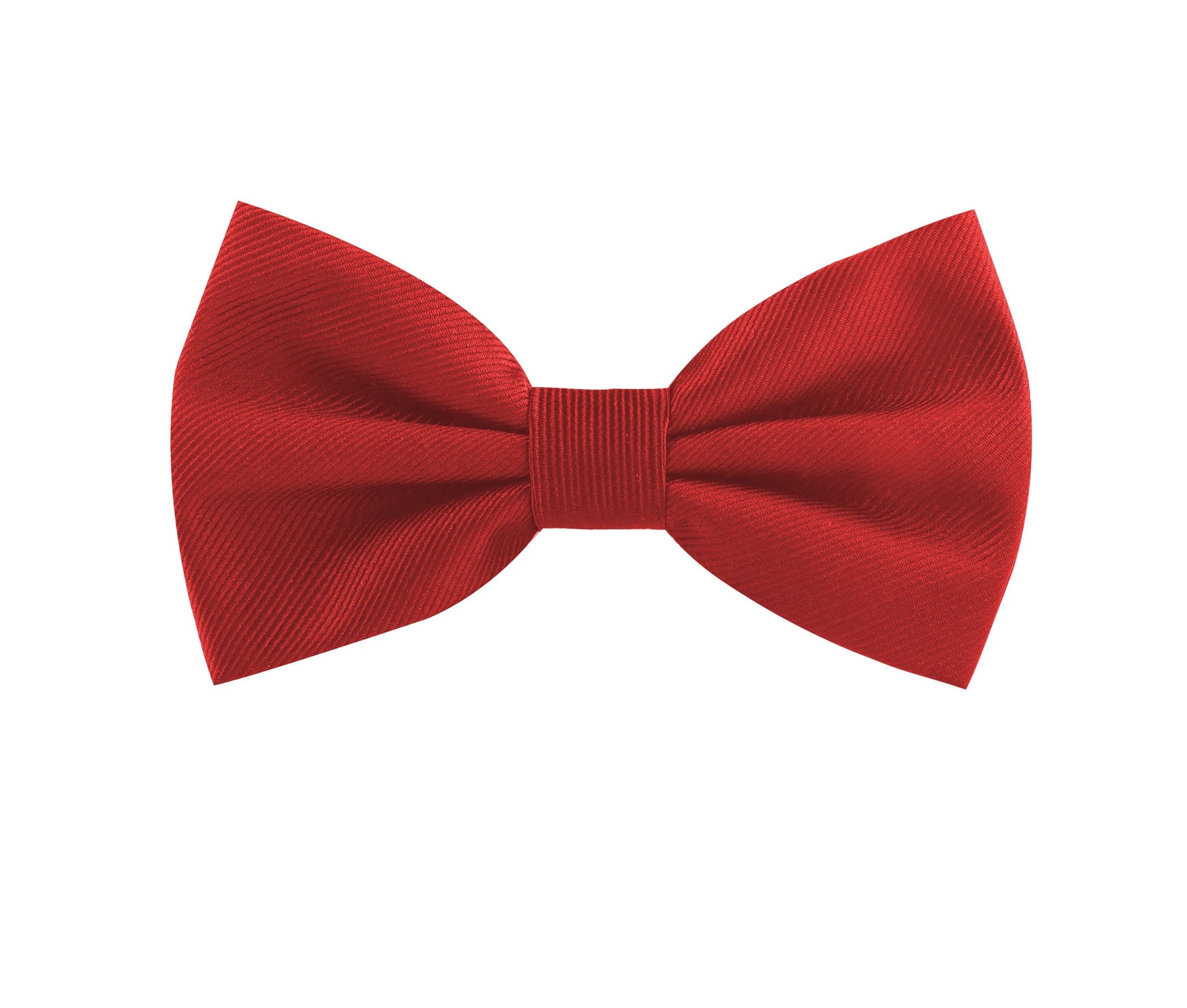 Noeud Papillon Classique Uni - Red