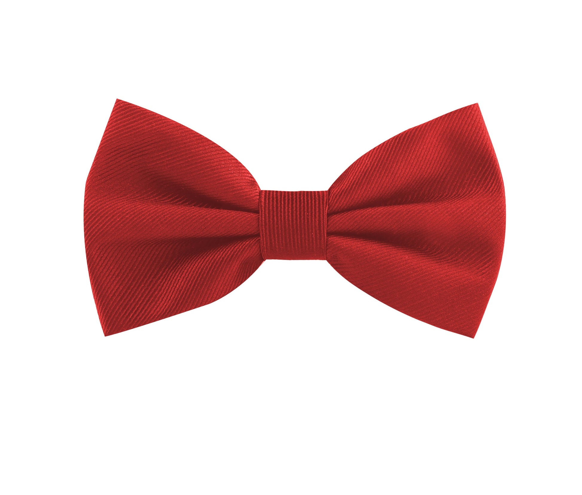 Noeud Papillon Classique Uni - Red