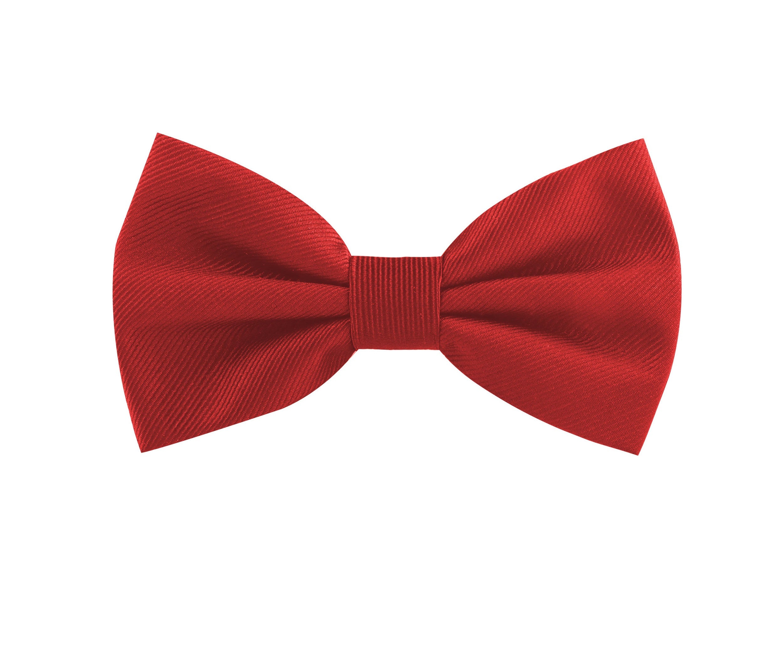 Noeud Papillon Classique Uni - Red