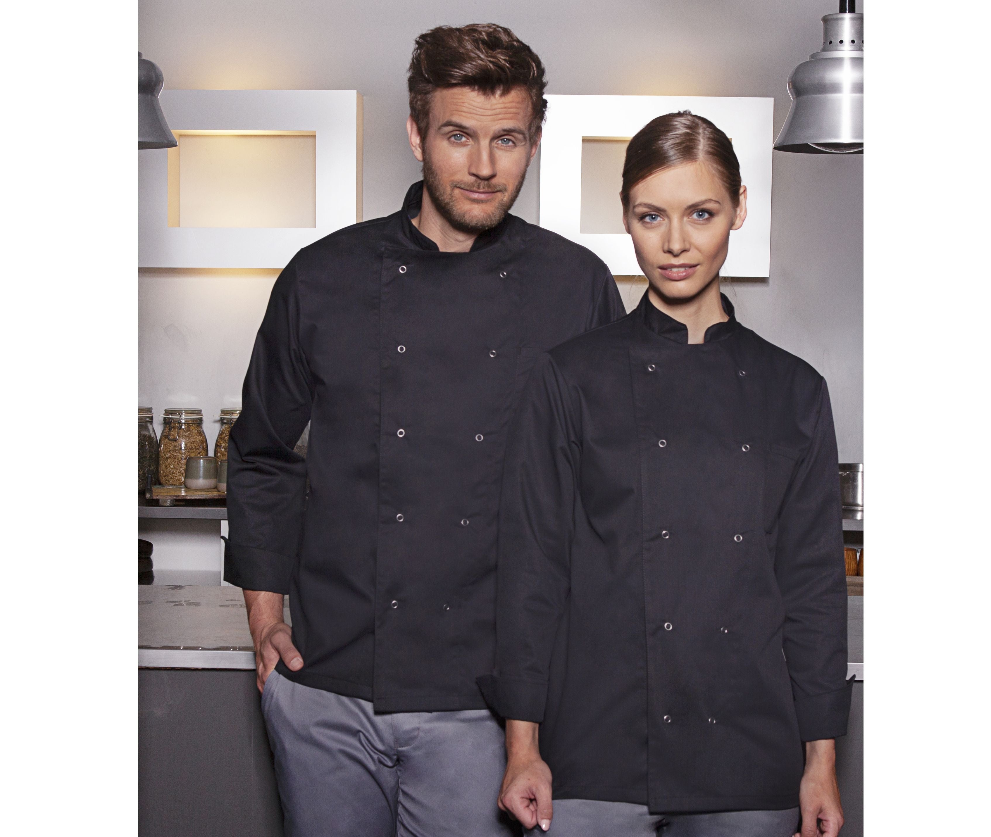 Veste de cuisinier unisexe
