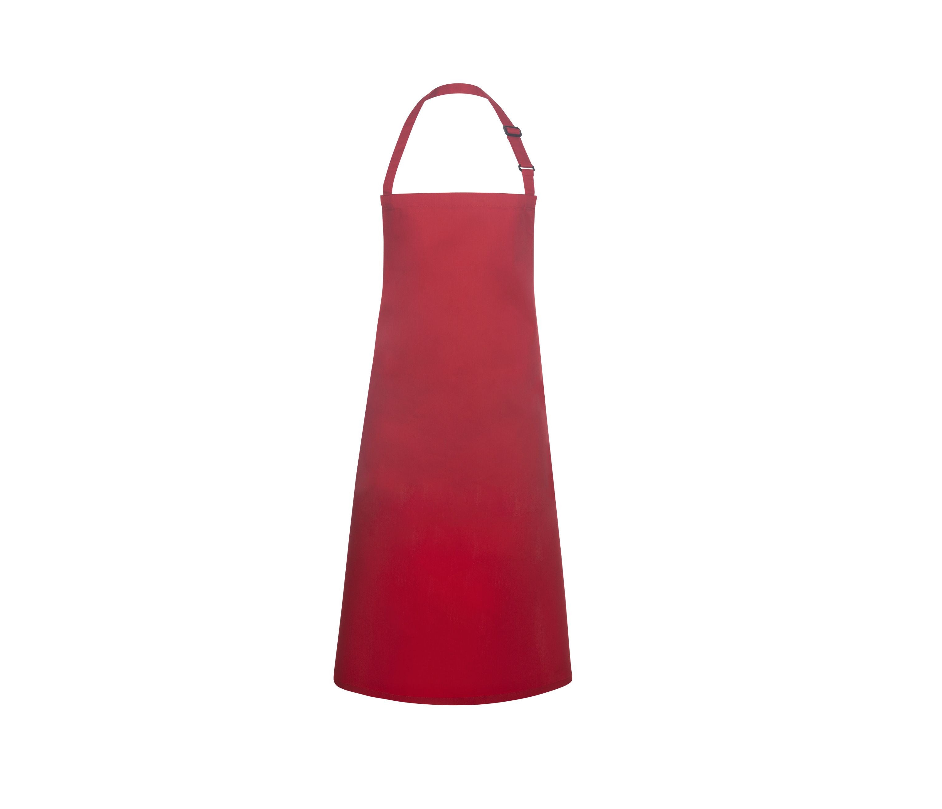 Tablier à Bavette Avec Boucle - Red