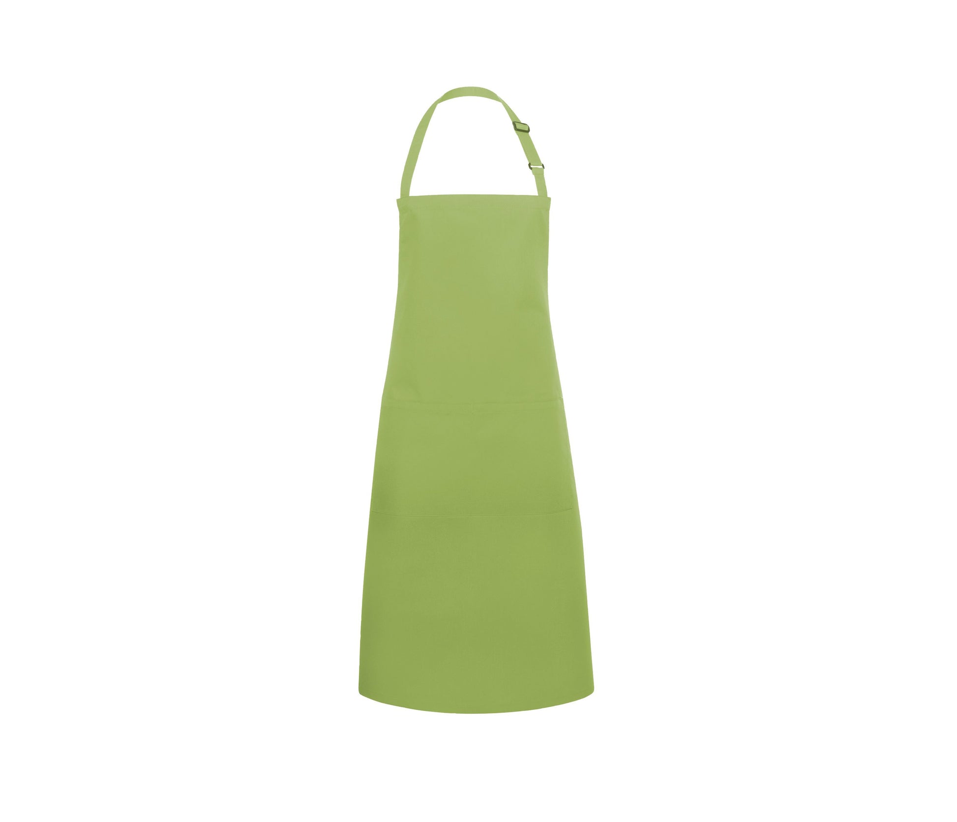 Tablier à Bavette Avec Boucle et Poche - Lime
