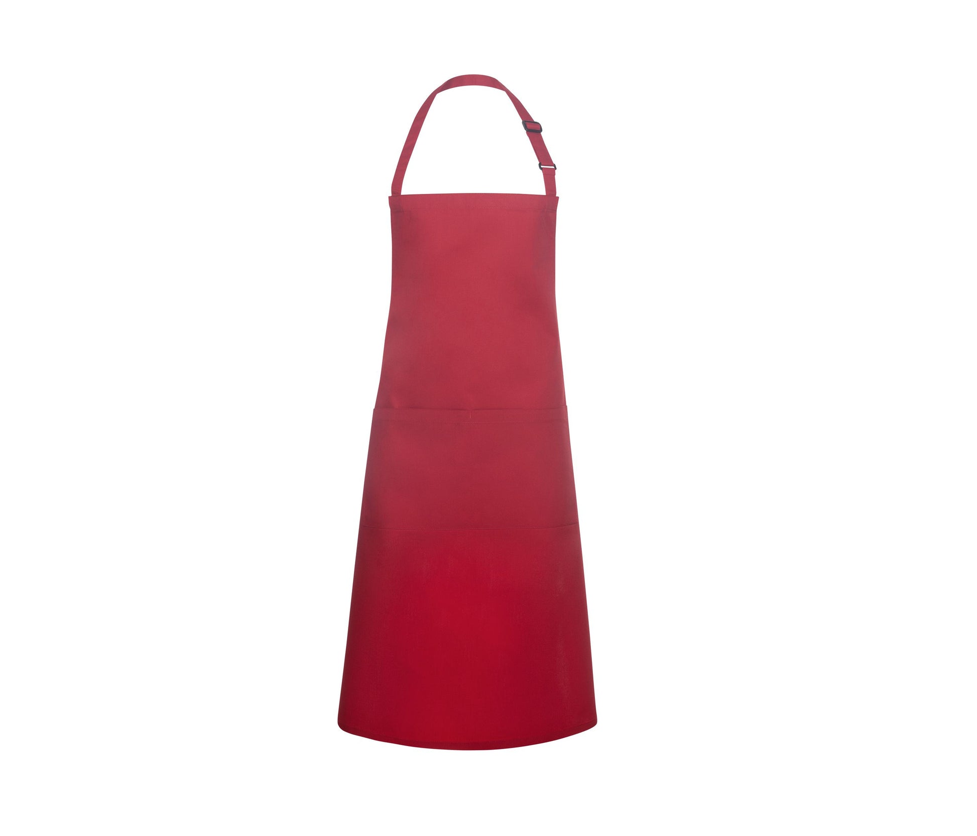 Tablier à Bavette Avec Boucle et Poche - Red