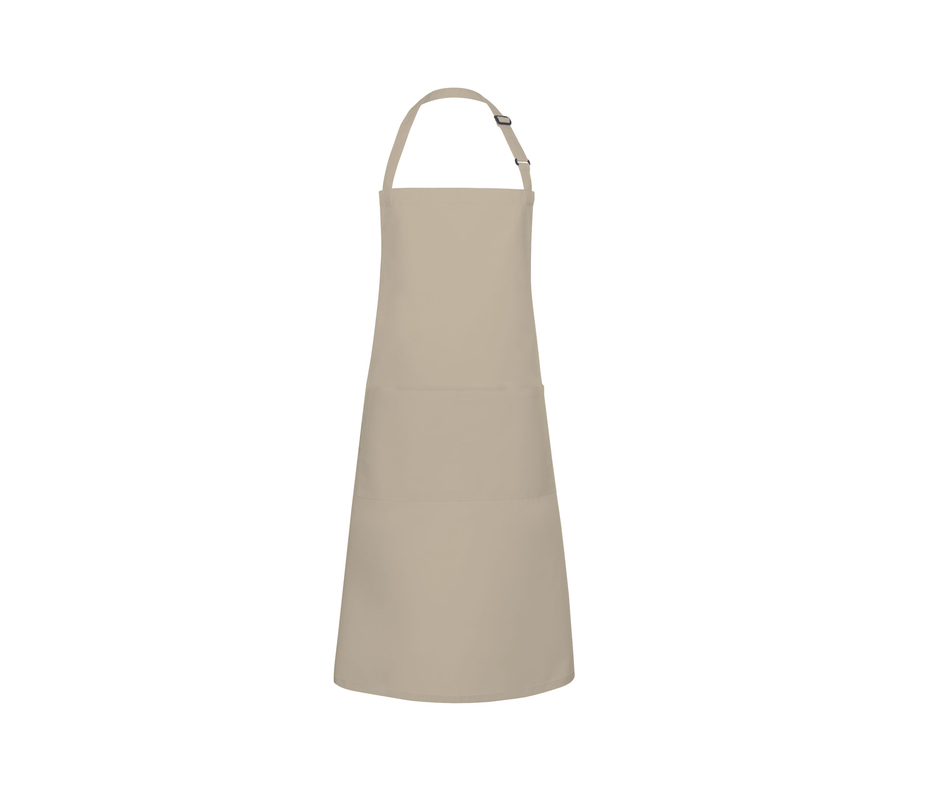 Tablier à Bavette Avec Boucle et Poche - Sand