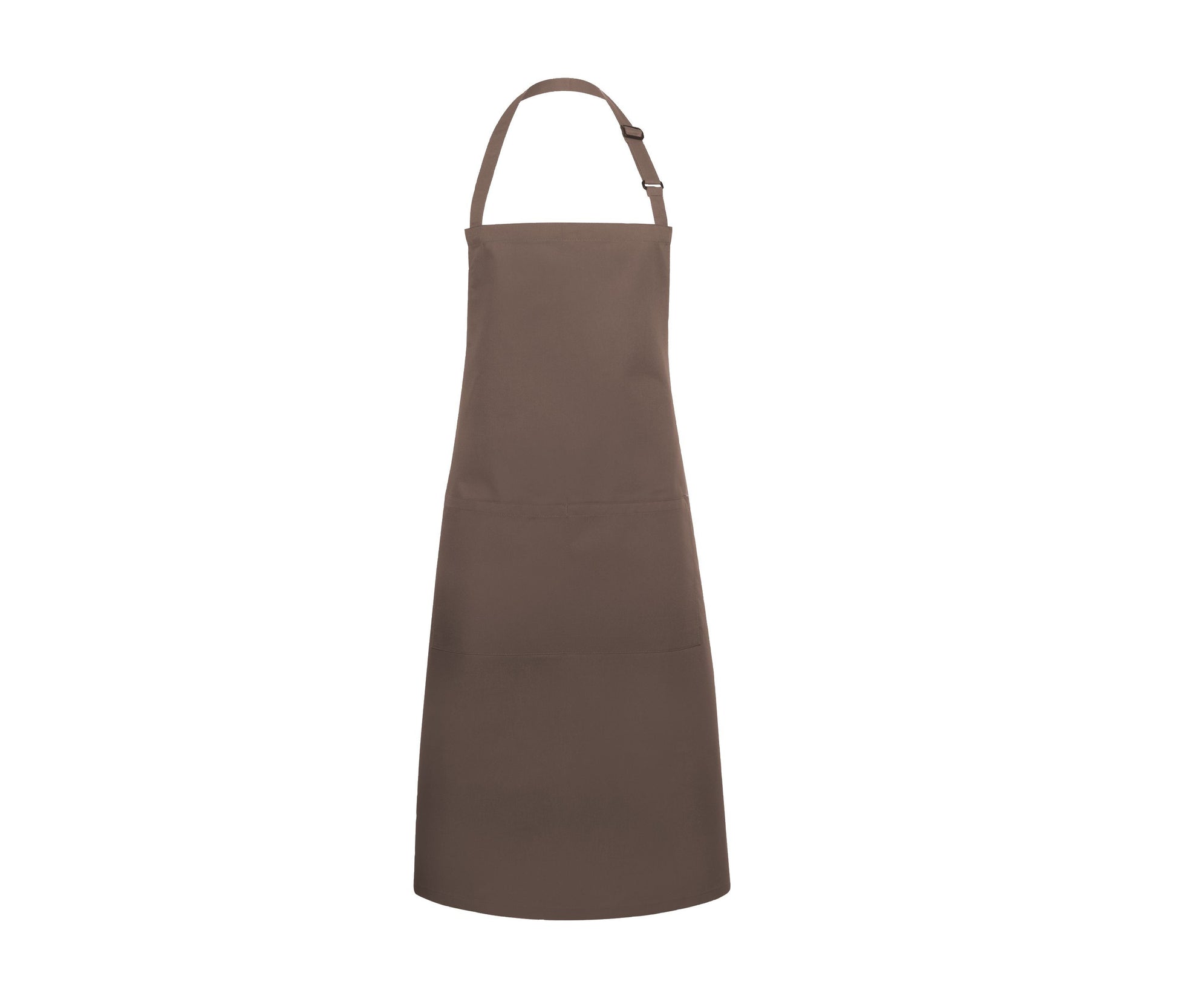 Tablier à Bavette Avec Boucle et Poche - Light Brown