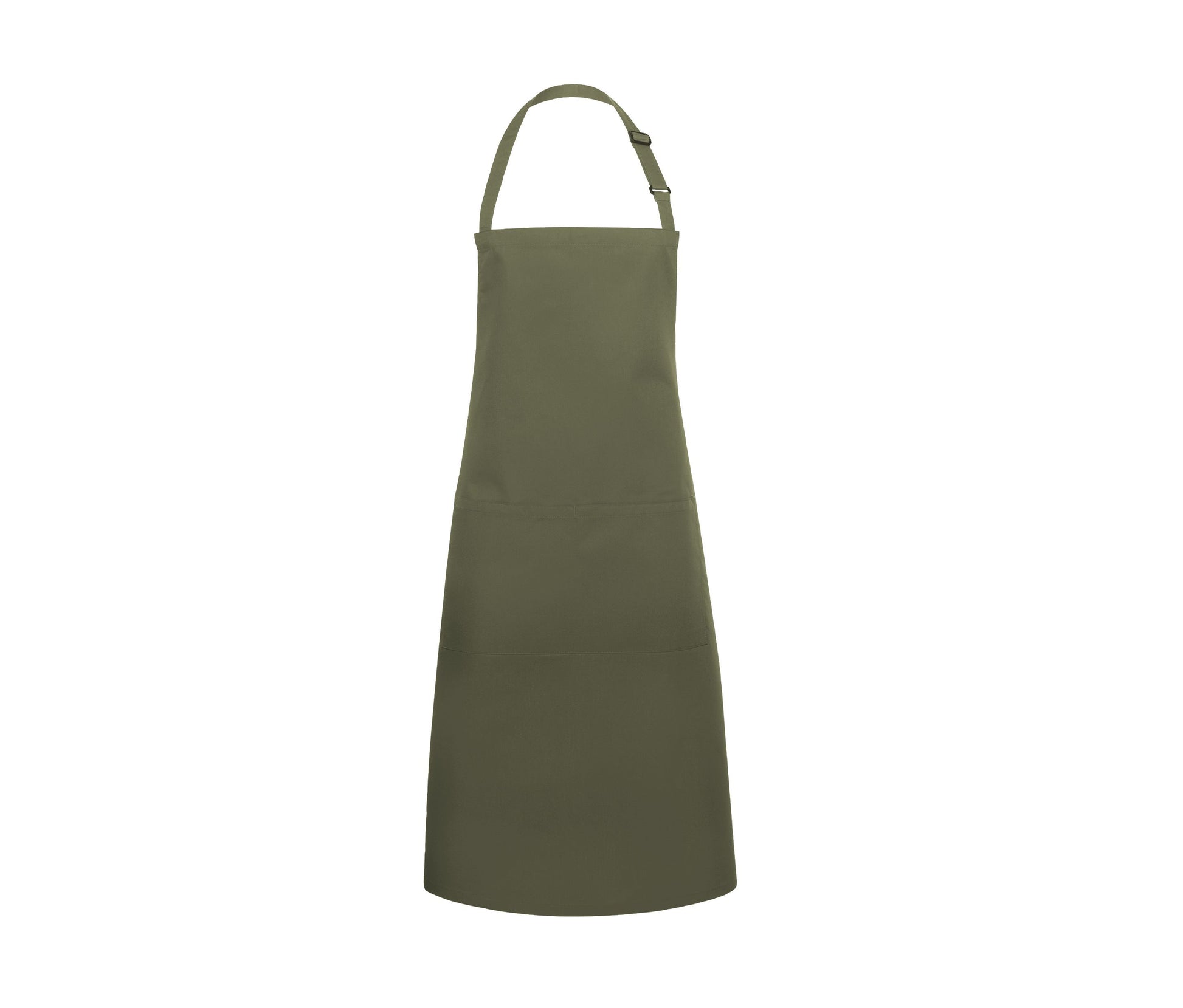 Tablier à Bavette Avec Boucle et Poche - Moss Green