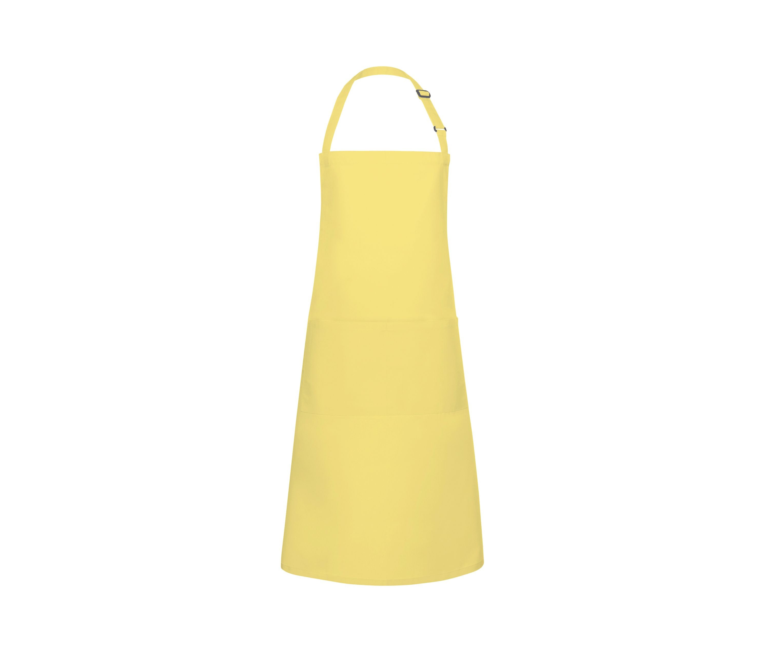 Tablier à Bavette Avec Boucle et Poche - Sunny Yellow