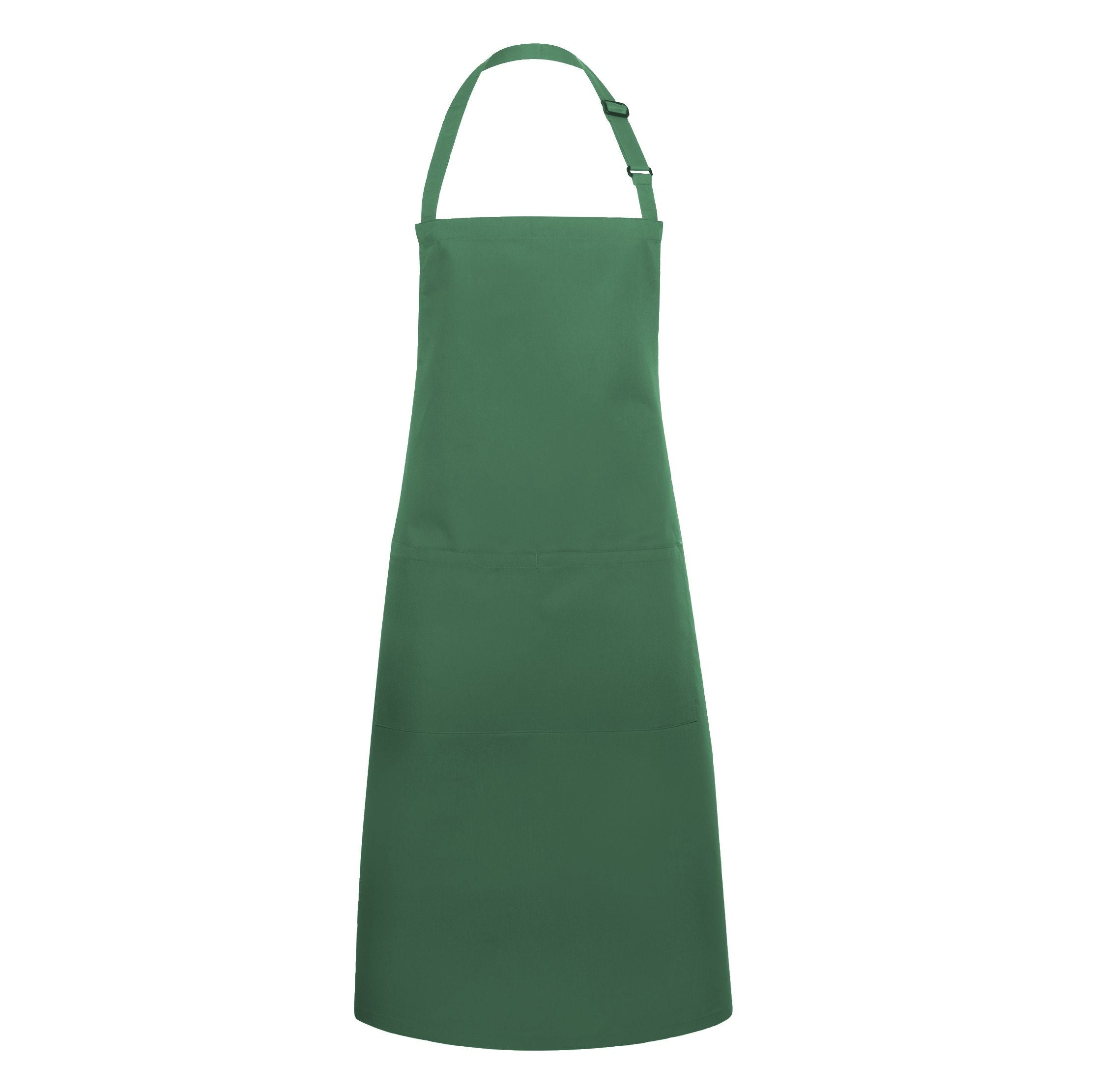Tablier à Bavette Oversize Avec Poche - Forest Green