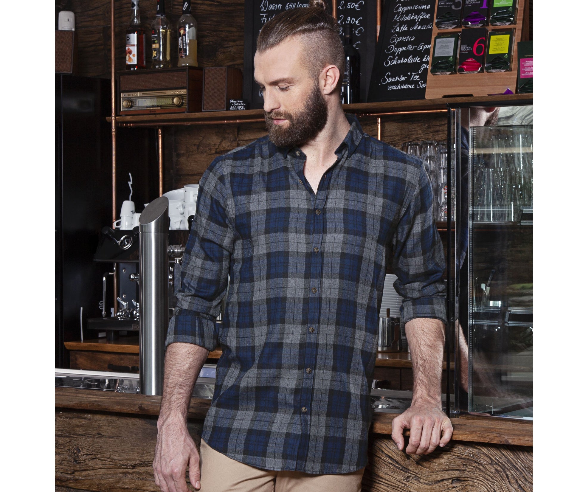 Chemise à carreaux homme Urban-Style
