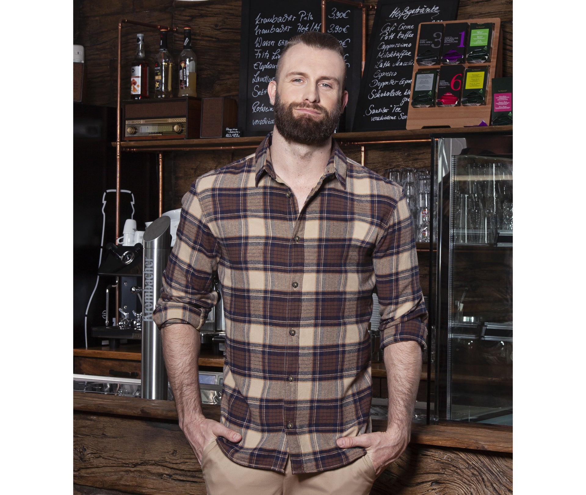 Chemise à carreaux homme Urban-Trend