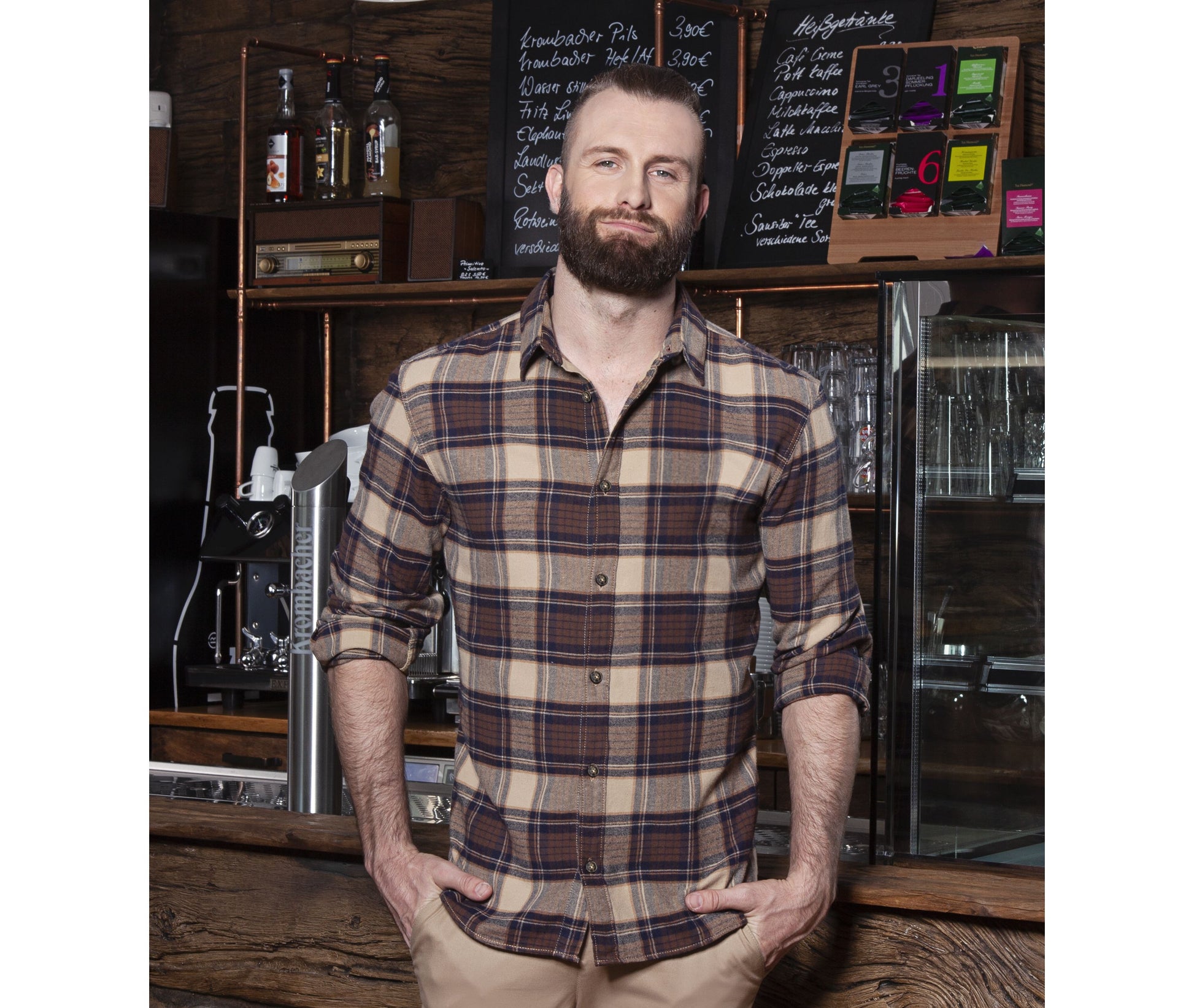 Chemise à carreaux homme Urban-Trend