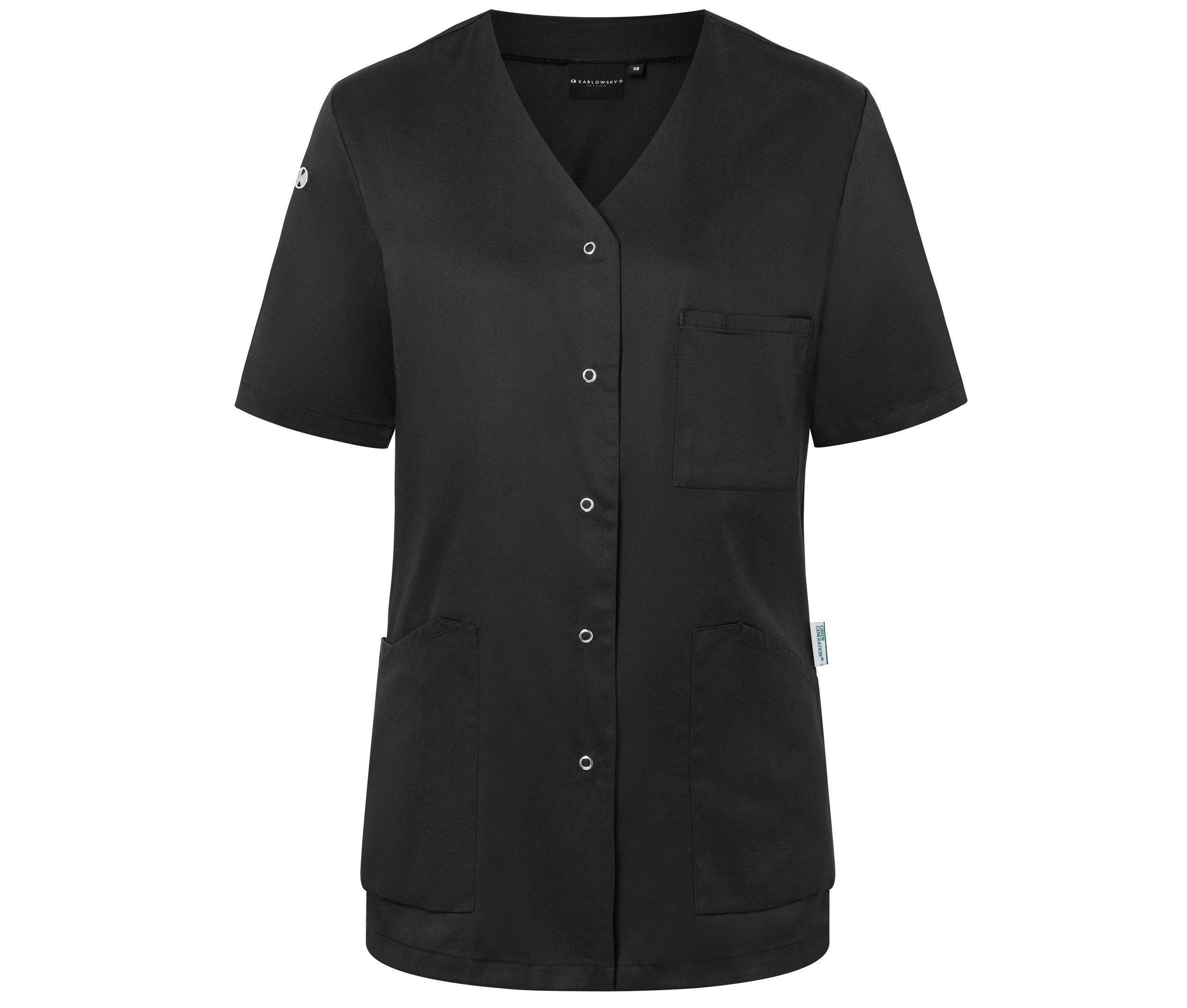 Tunique Manches Courtes Femme - Black