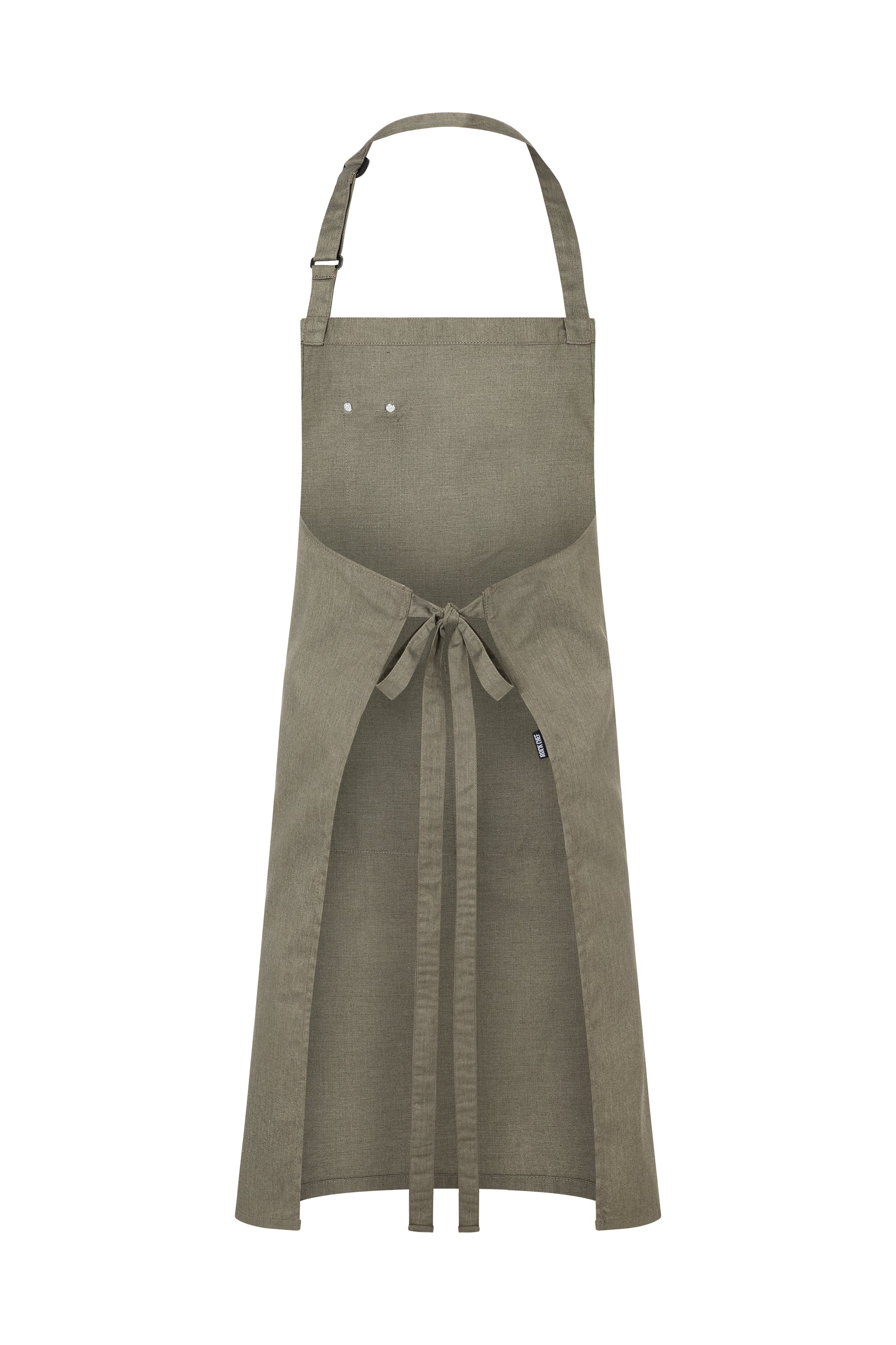 Tablier à Bavette Style Jean - Vintage Moss Green