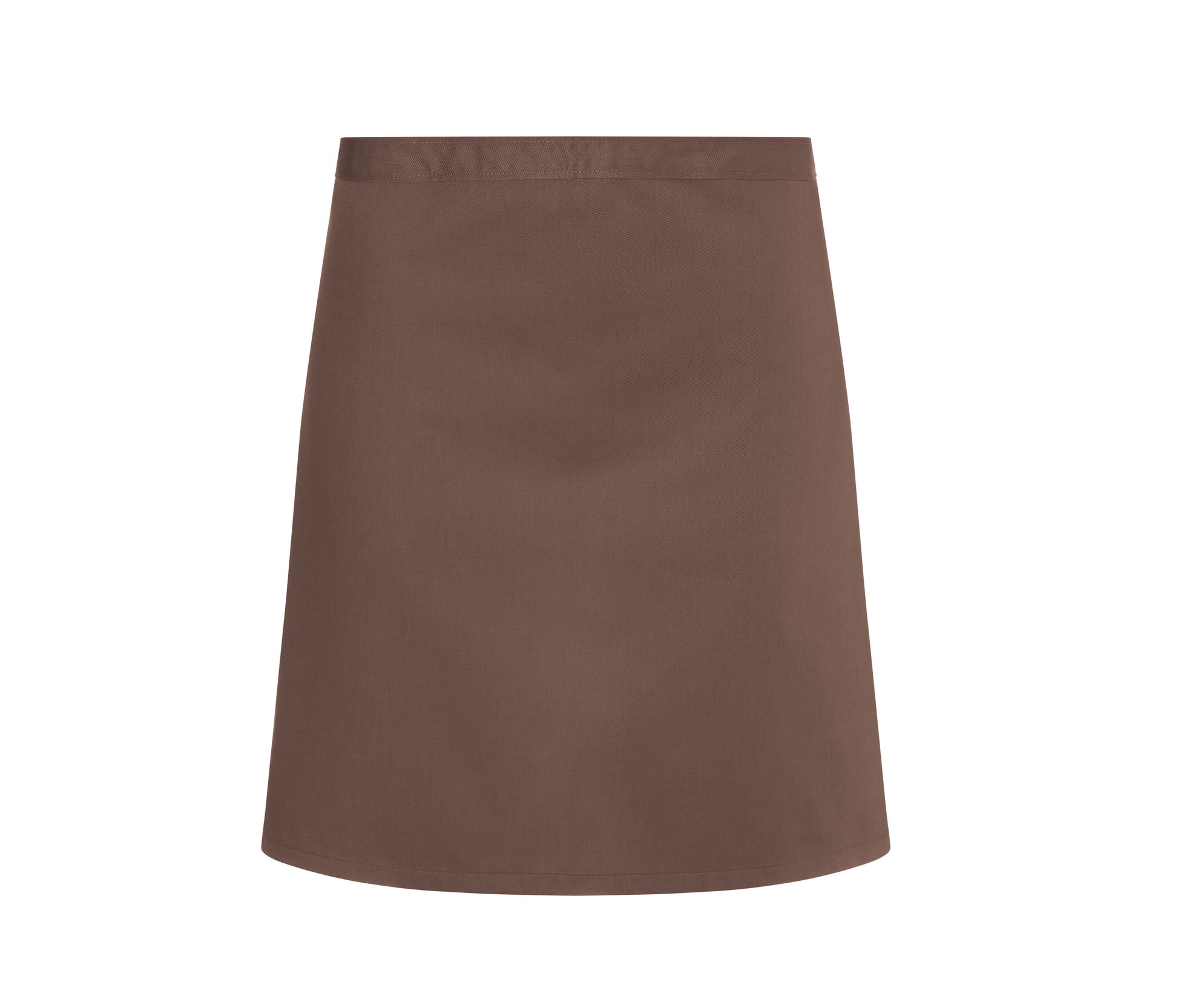 Tablier Court en Polycoton - Light Brown
