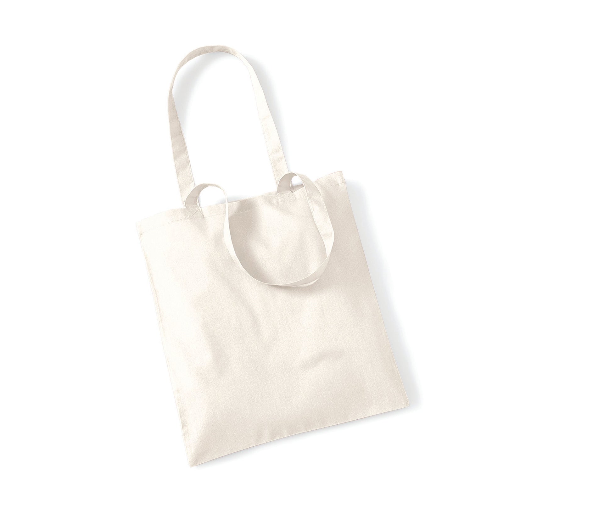 Sac Coton Anses Longues - Natural