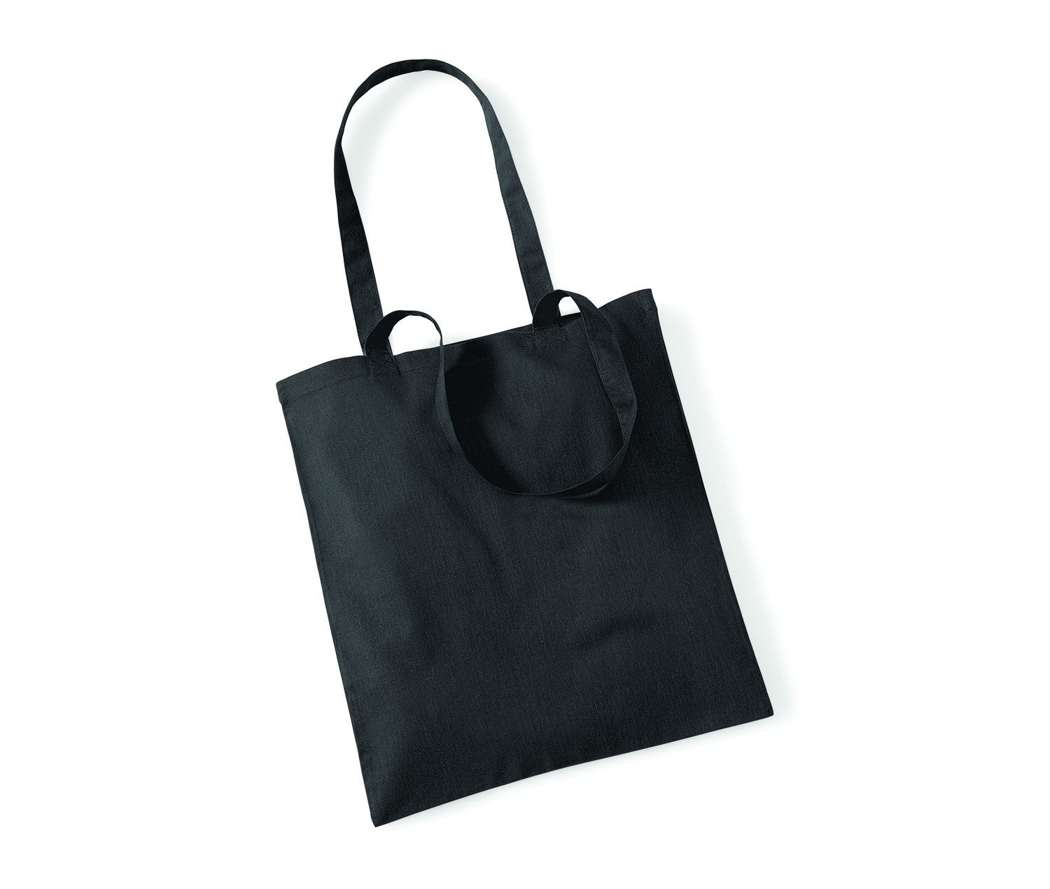 Sac Shopping en Coton Organique - Black
