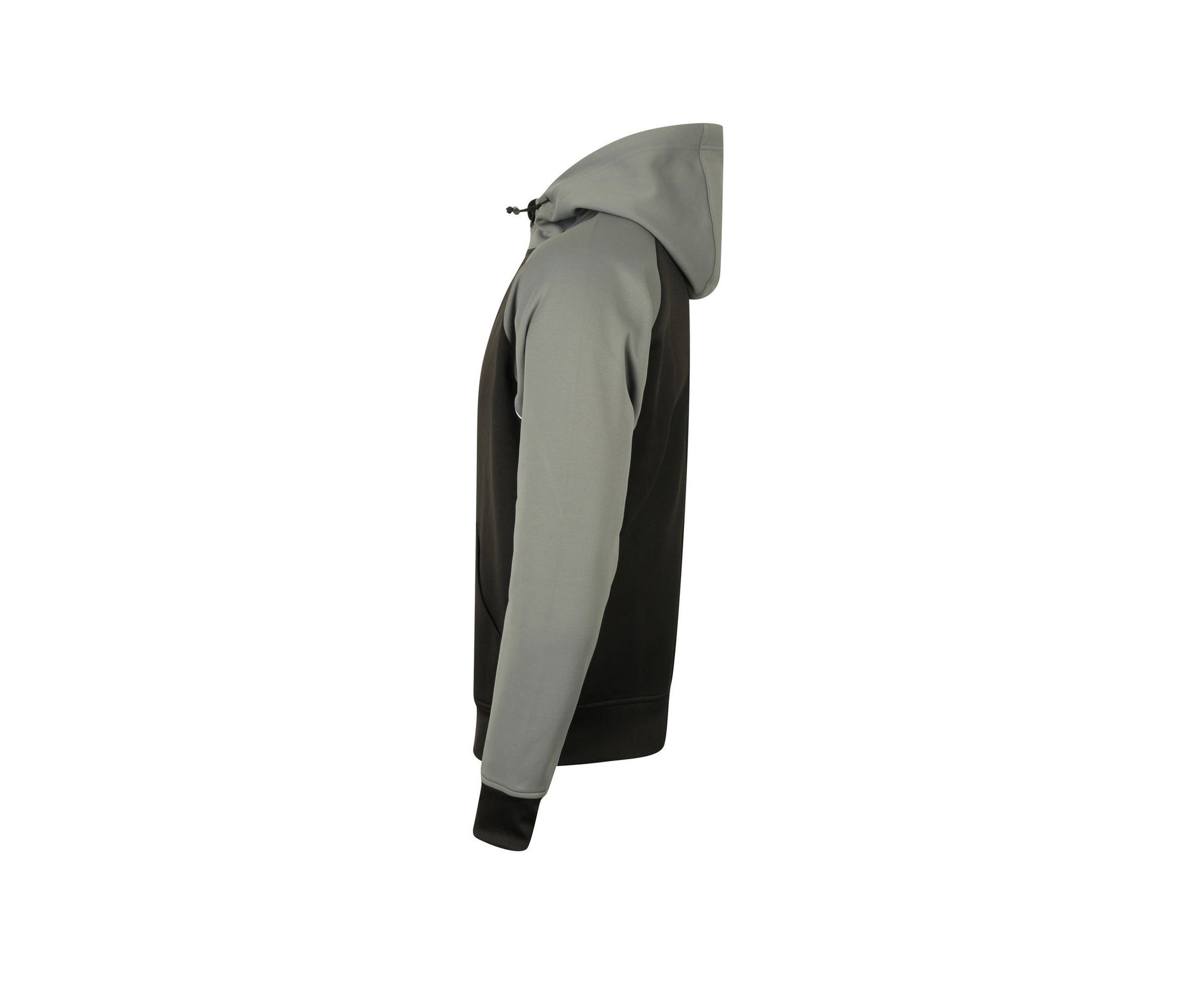 Sweat Capuche Contrasté - Black / Gunmetal Grey / White