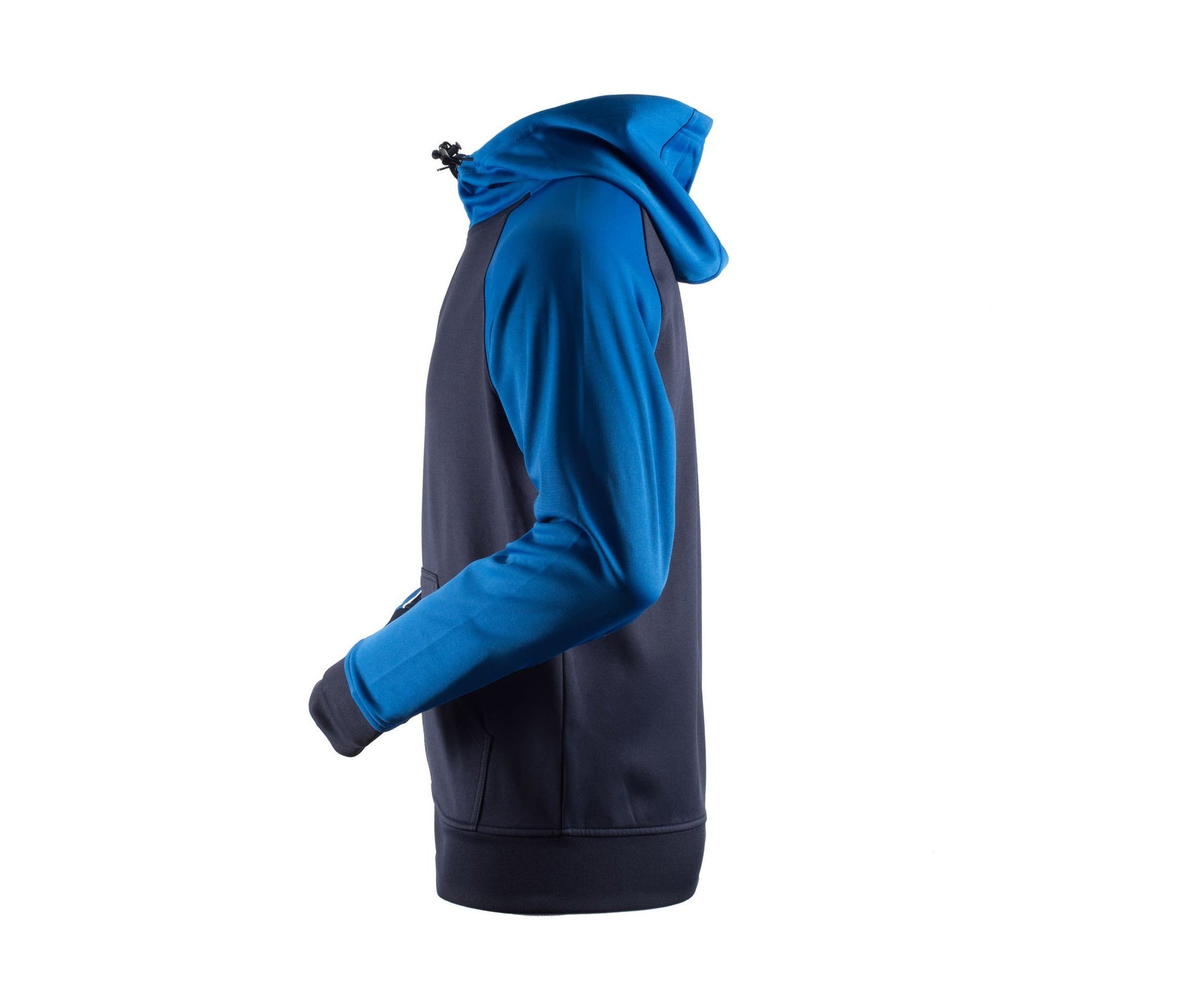 Sweat Capuche Contrasté - Navy/royal/white