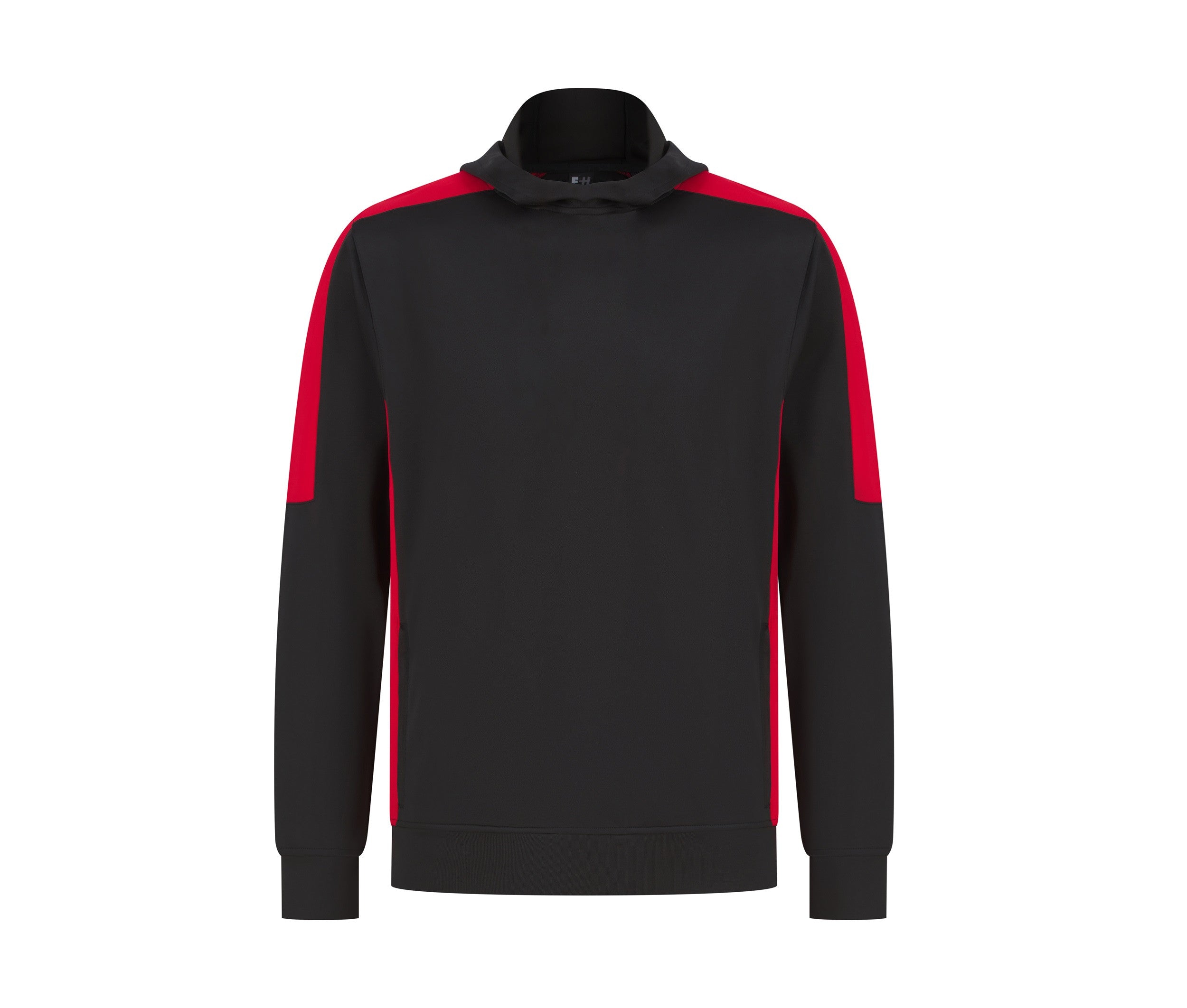 Sweat à Capuche Unisexe - Black / Red