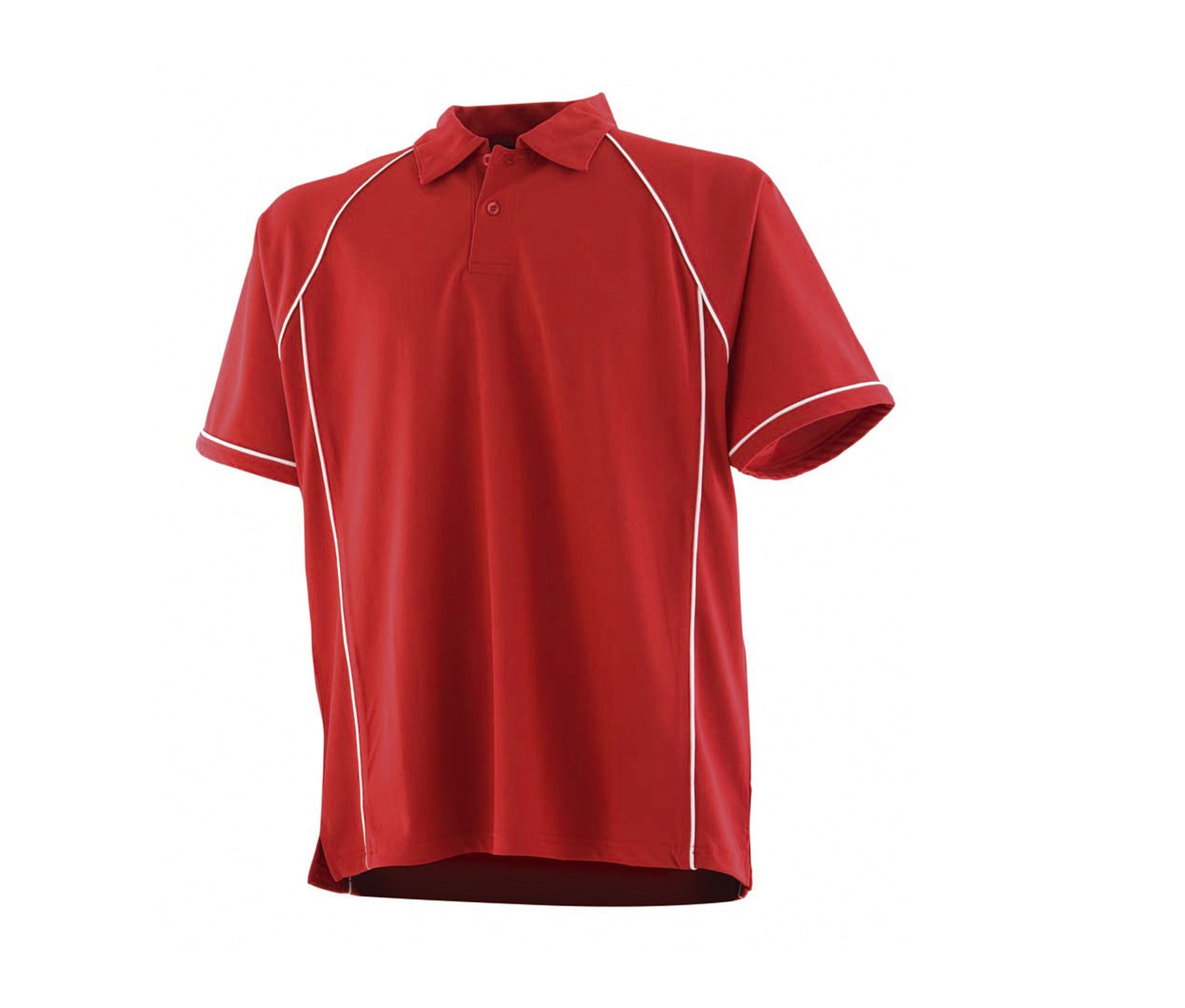 Polo Respirant Cool Plus® - Red/white