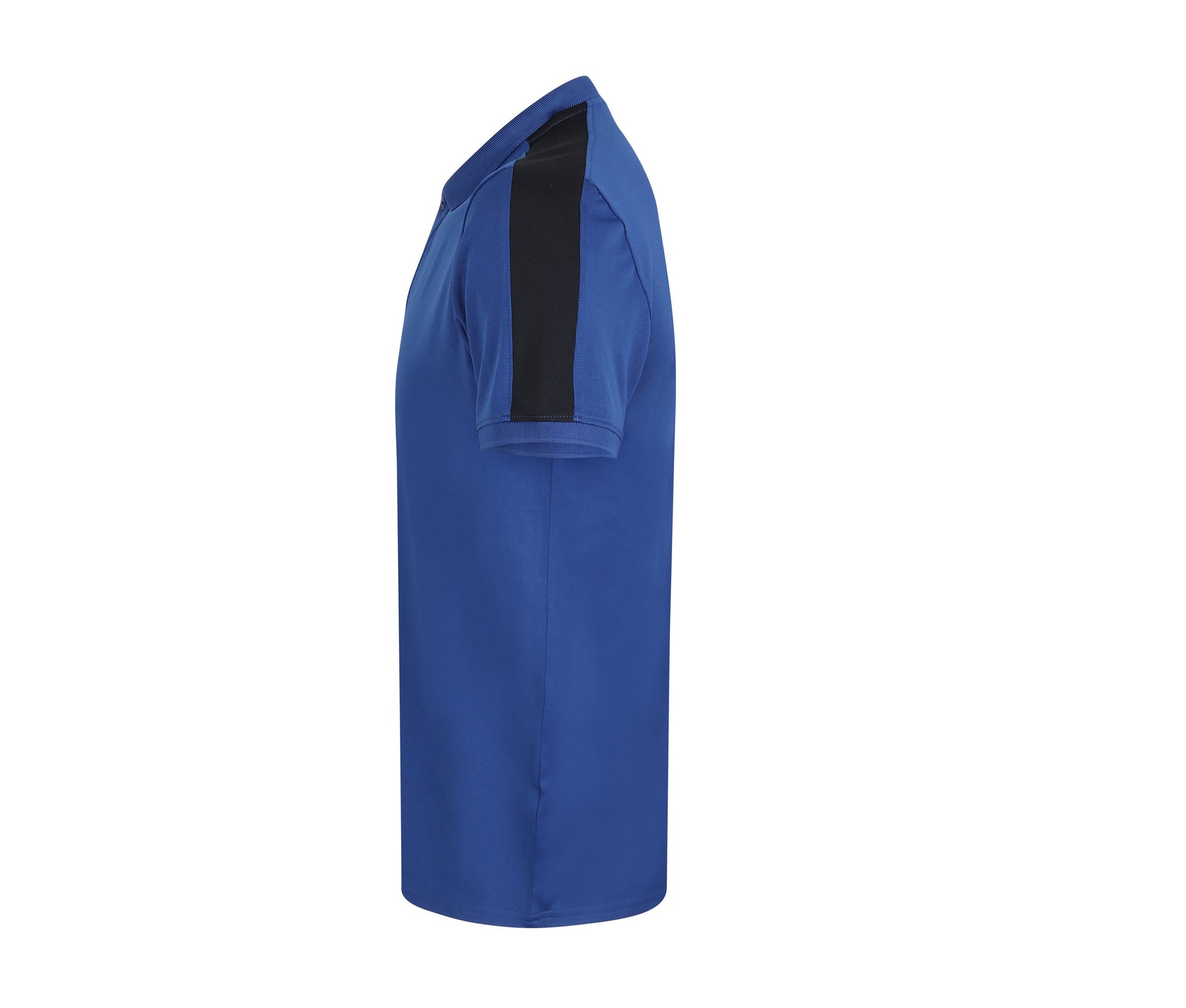 Polo Stretch Contrasté - Royal / Navy