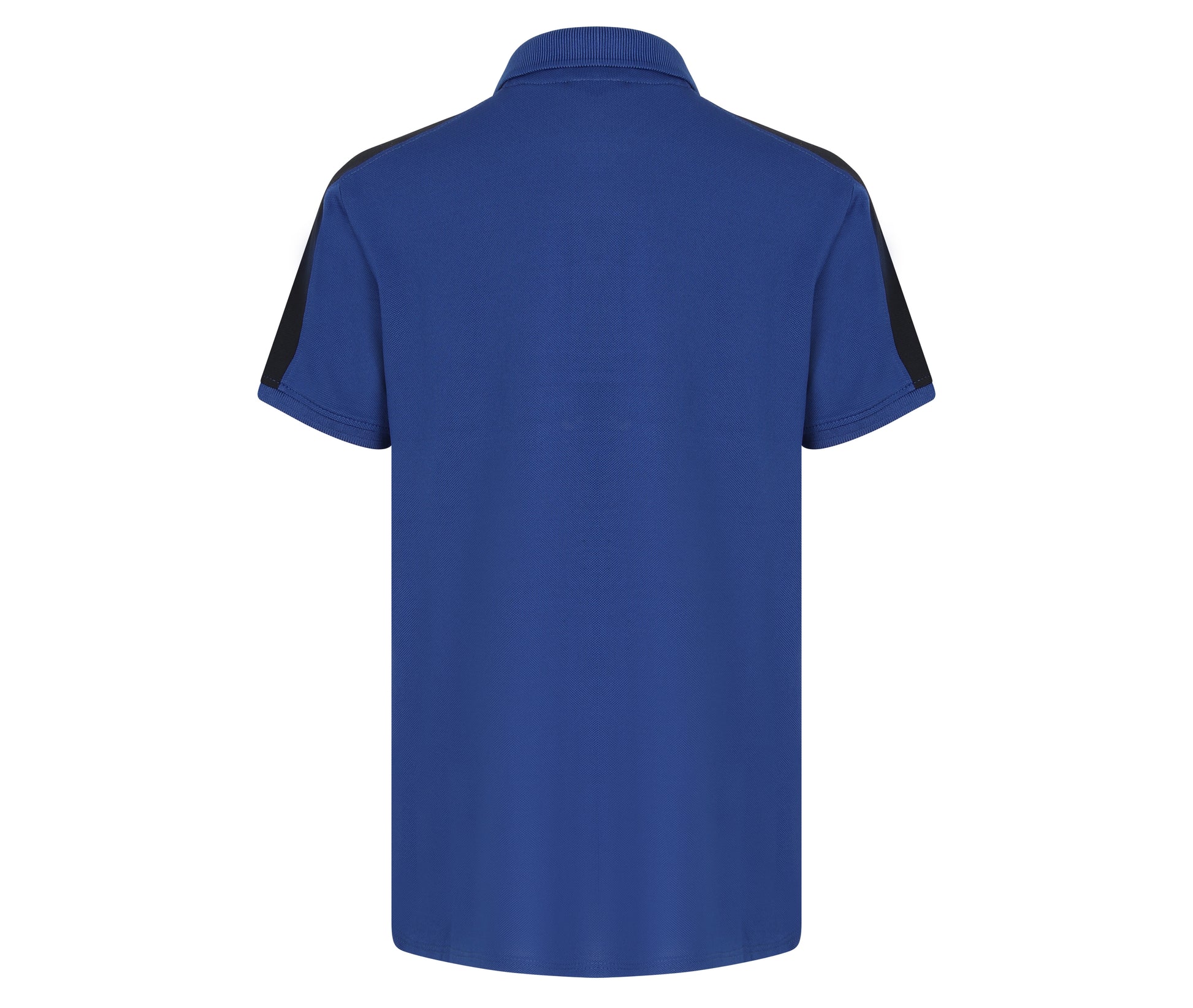 Polo Stretch Contrasté Enfant - Royal/navy