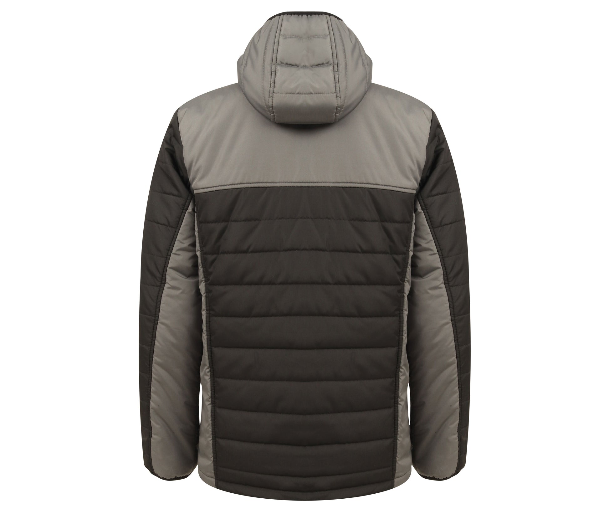 Doudoune Capuche Puffer - Black/gunmetal Grey