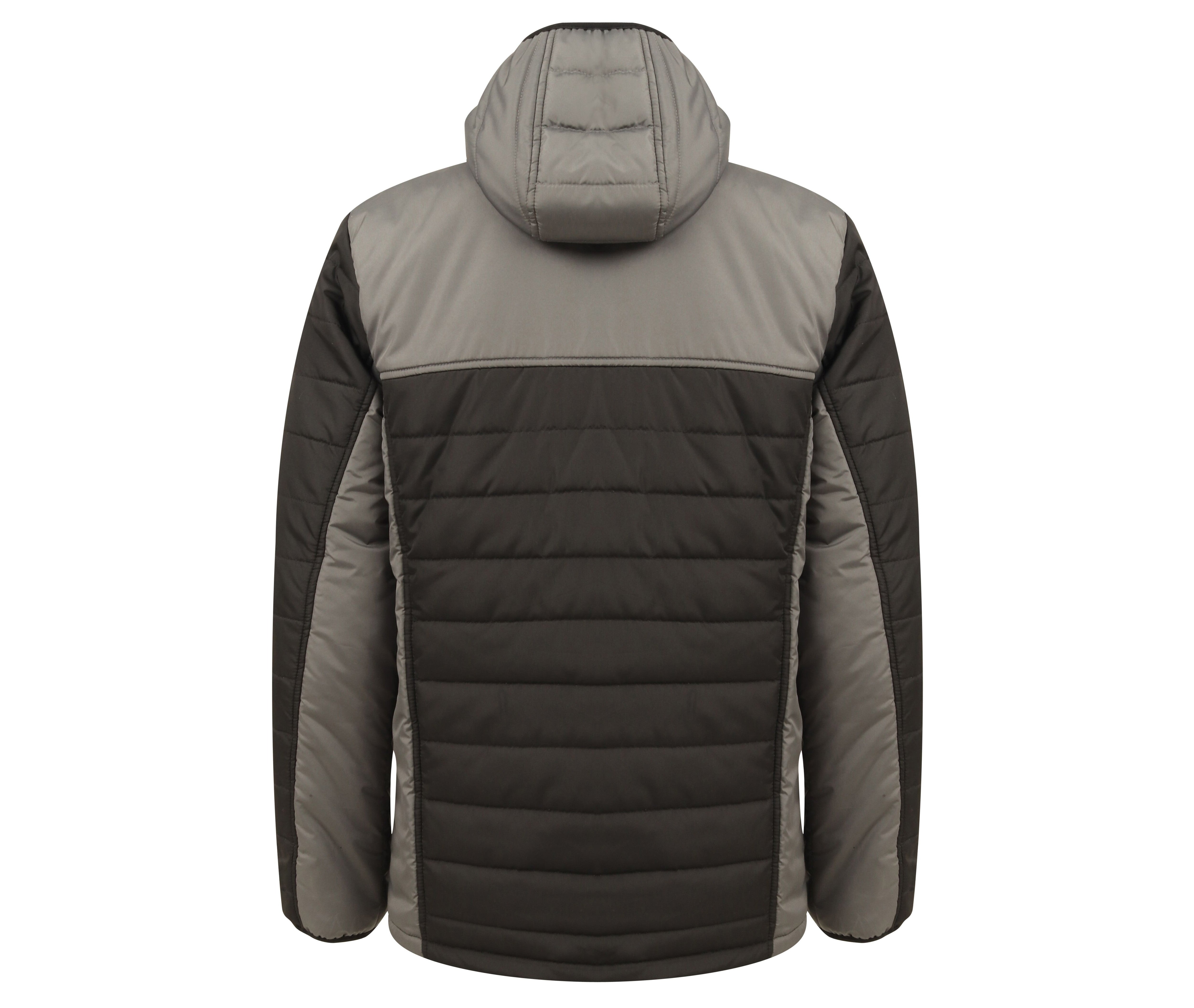 Doudoune Capuche Puffer - Black/gunmetal Grey