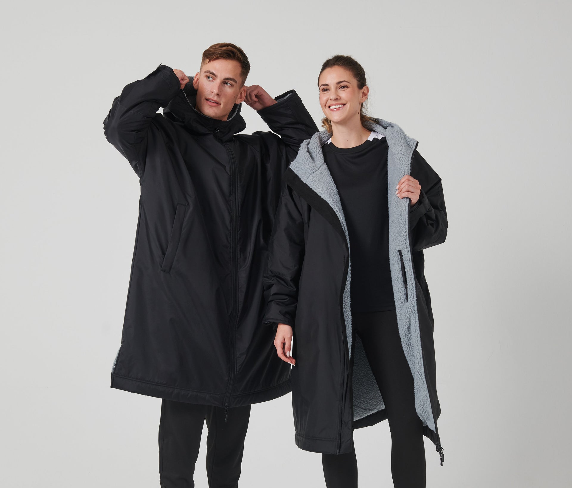 Longue veste imperméable